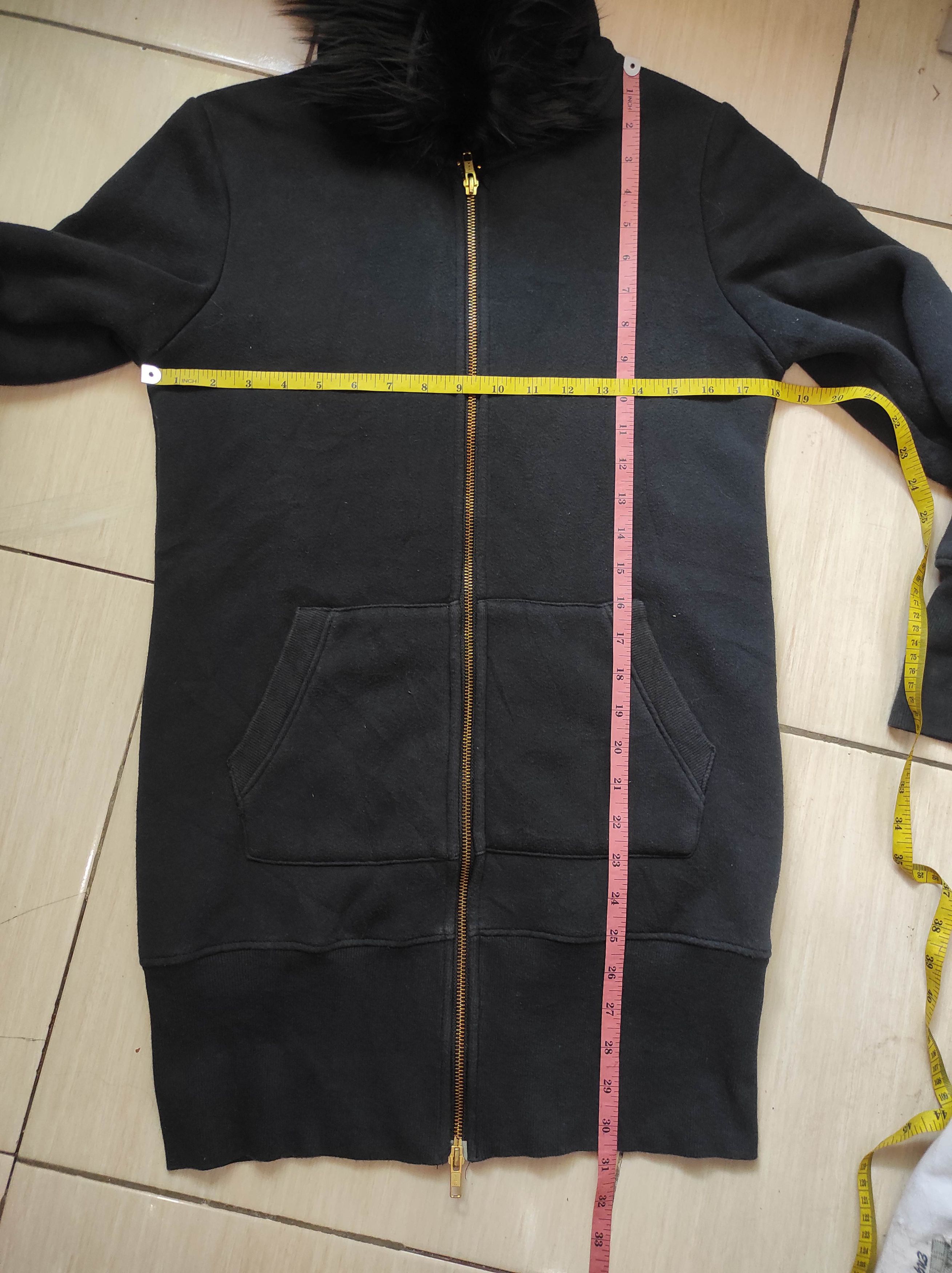 Hysteric Glamour Basic Scroll Sherpa Slim Zipper Fur Hoodie LGB style Size US S / EU 44-46 / 1 - 13 Thumbnail