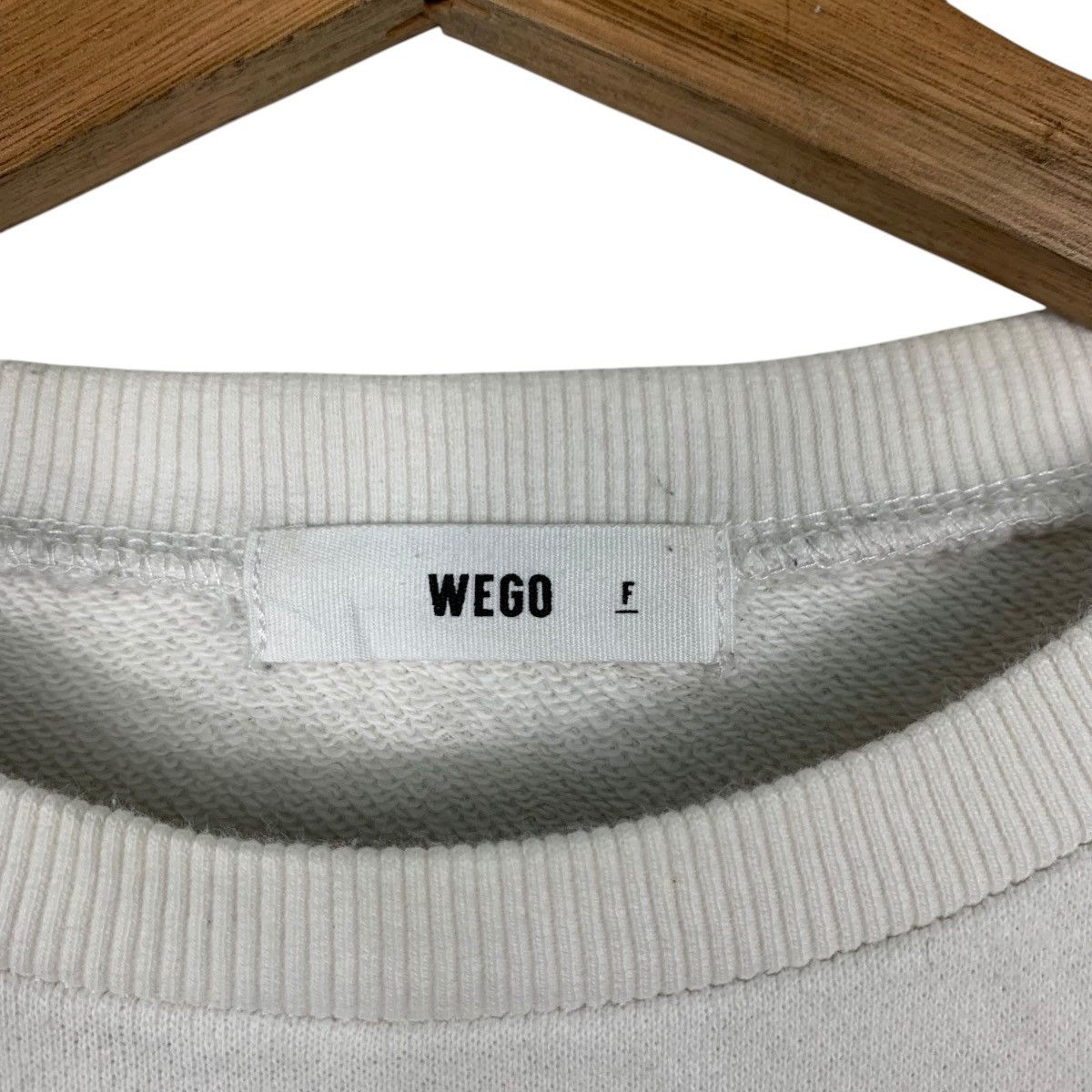 Japanese Brand WEGO Words Crewneck Sweatshirt #2418-C108 Size US M / EU 48-50 / 2 - 11 Thumbnail