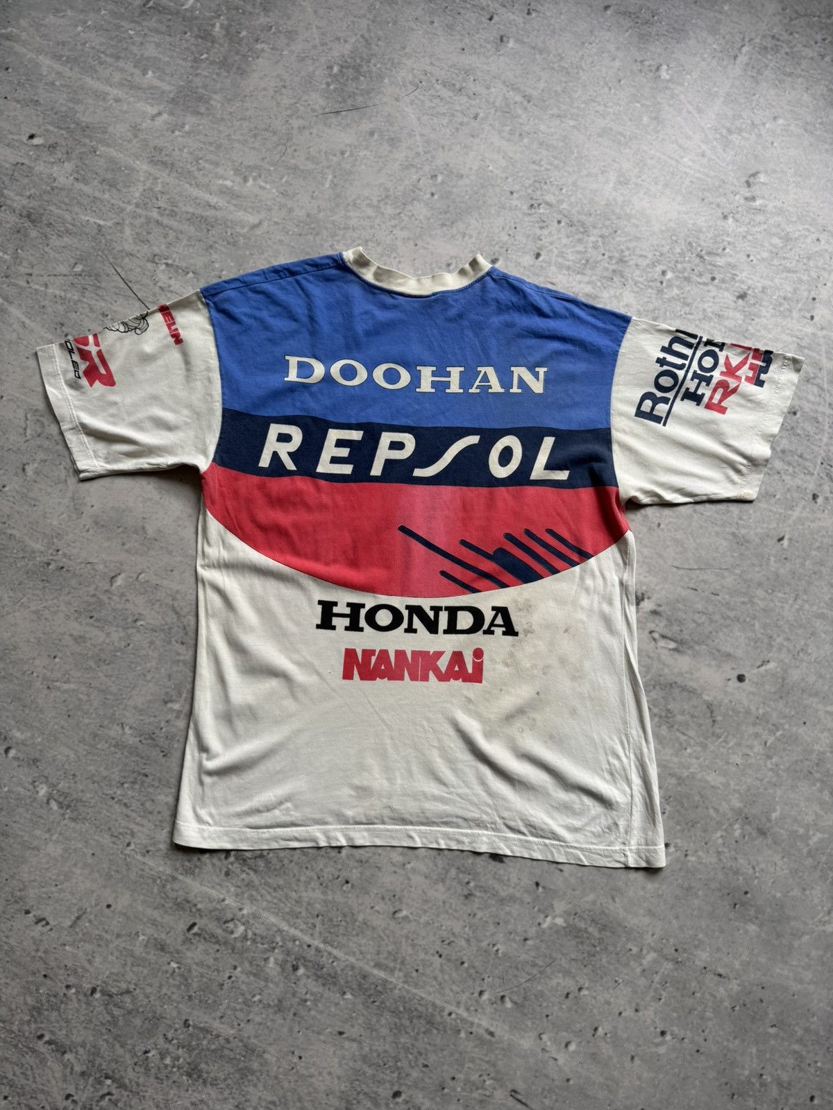 Honda × Vintage 🚗🌪️FADE HONDA RACING TEE VINTAGE NSR Size US L / EU 52-54 / 3 - 2 Thumbnail