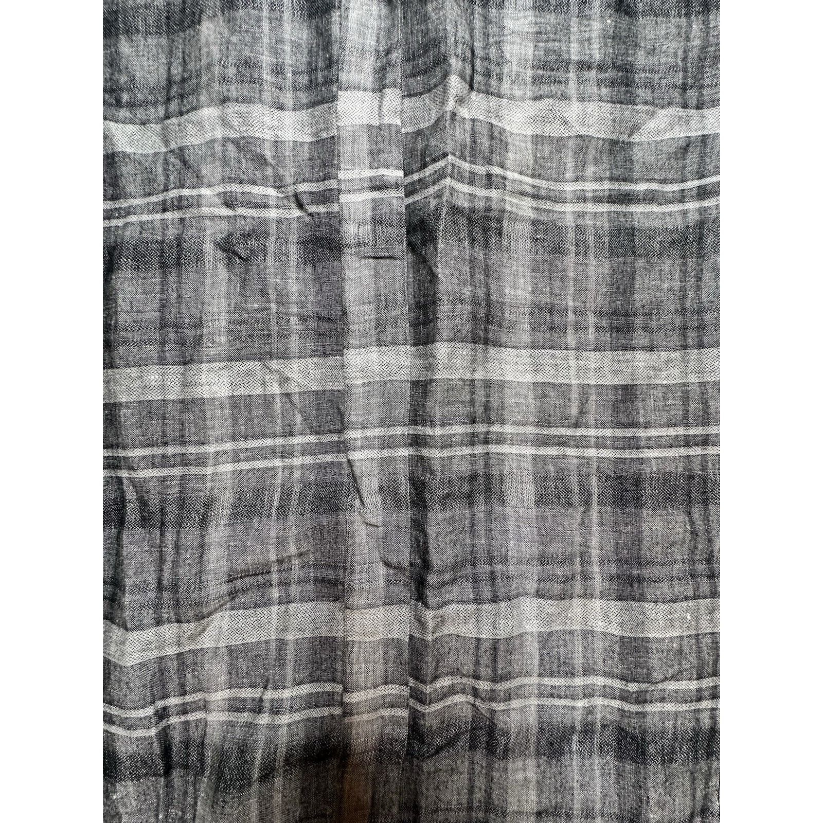 Hermes Rare Hermes Striped Short Sleeve Dress Shirt Button Down XL Size US XL / EU 56 / 4 - 14 Thumbnail