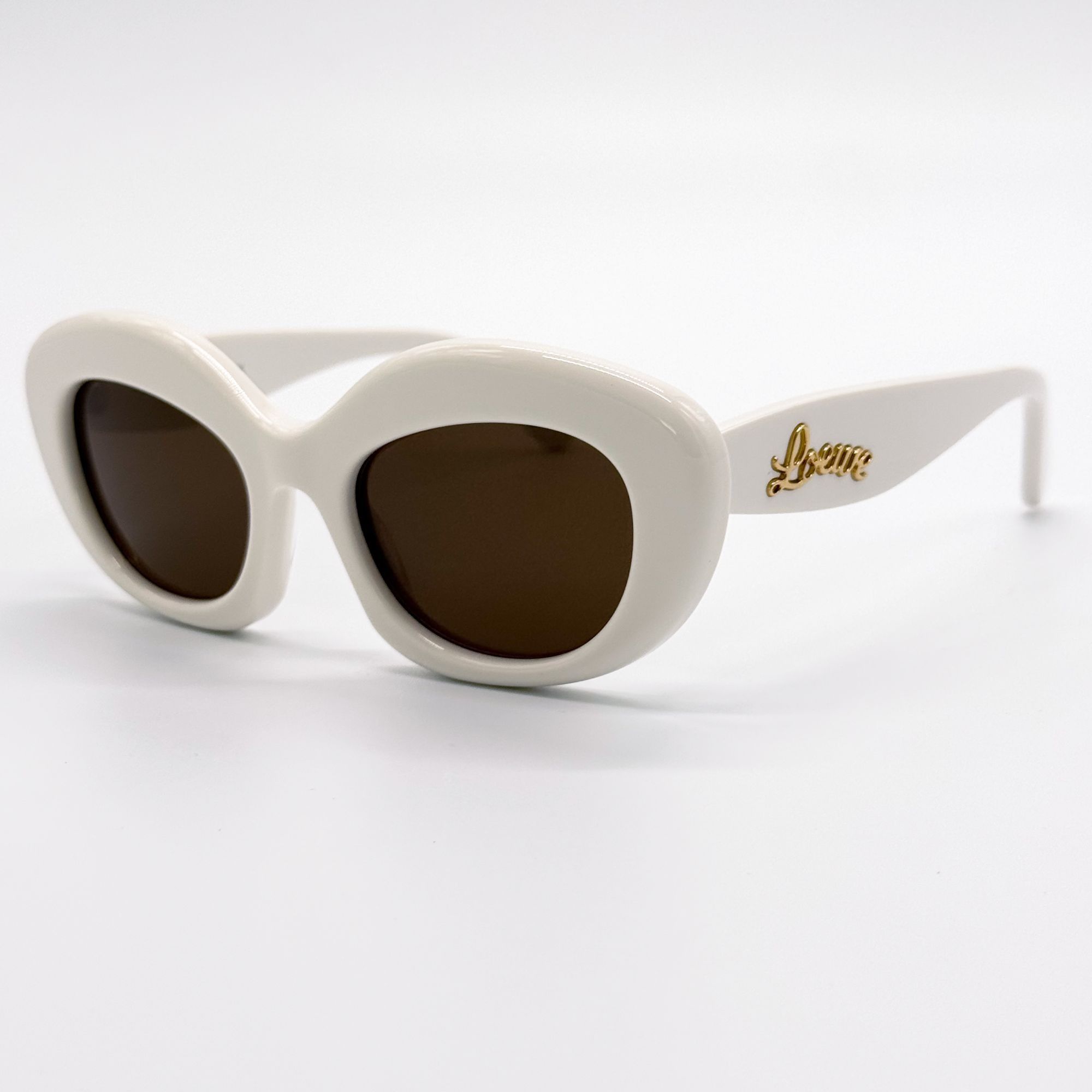 Loewe NEW LOEWE SUNGLASSES LW40153I 25E WHITE WOMEN EYEWEAR Size ONE SIZE - 3 Thumbnail