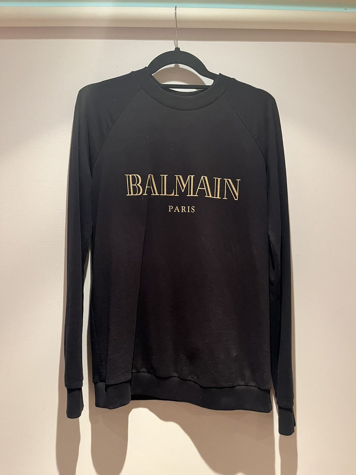 image of Balmain Sweatshirt in Black, Women's (Size Small)