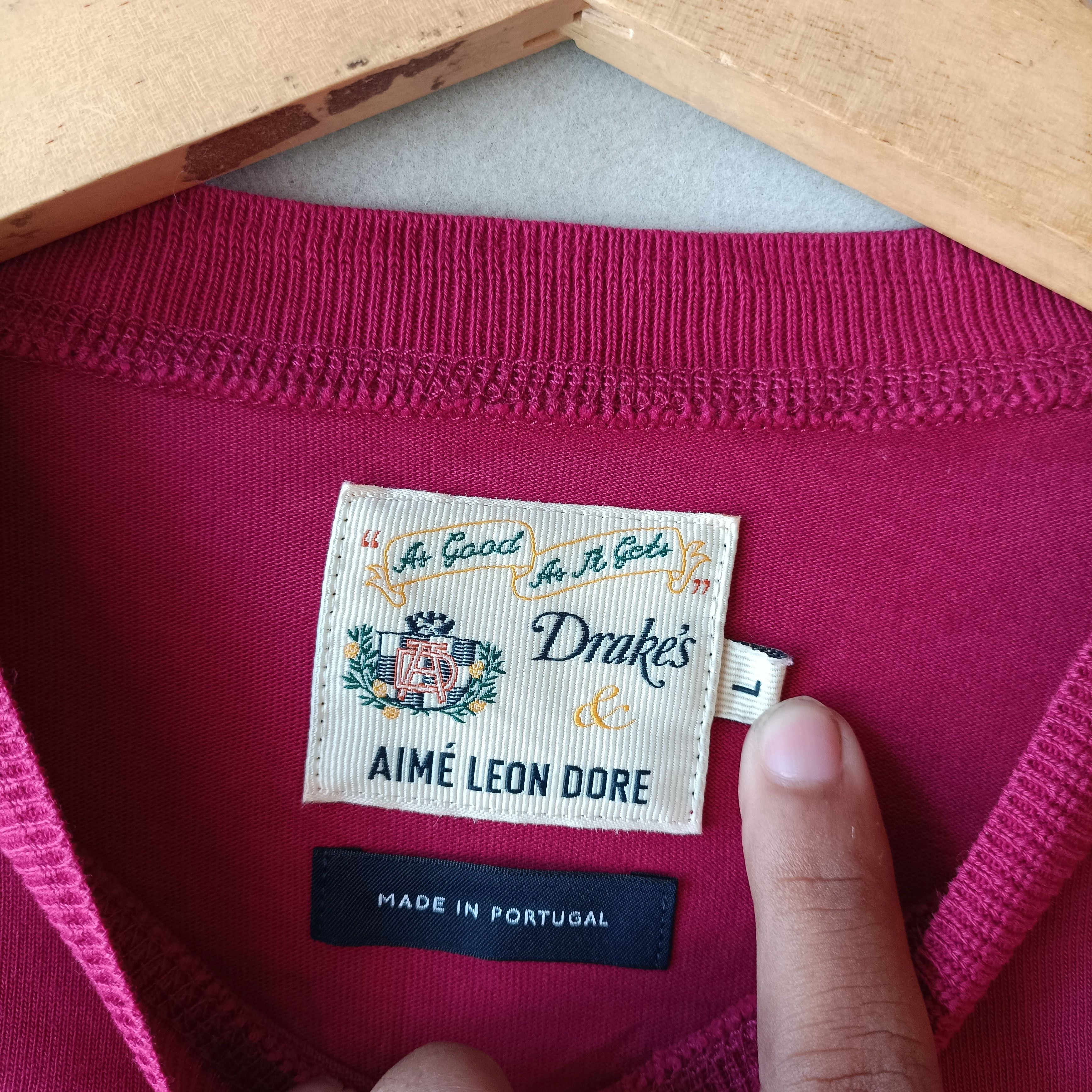 Aime Leon Dore × Drake's Aime Leon Dore x Drake's Long Sleeve Size US L / EU 52-54 / 3 - 6 Thumbnail