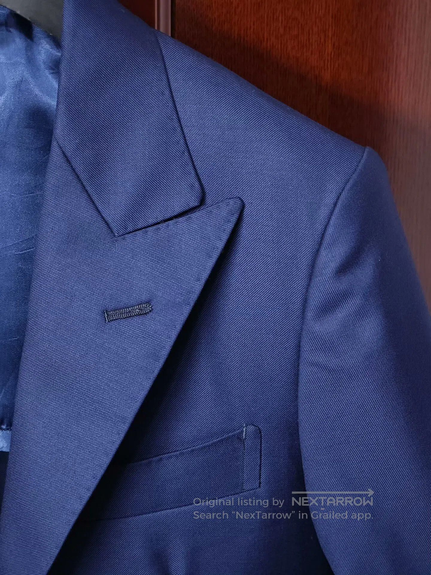 Japanese Brand Custom Italian Wool-Linen Blend Suit. Size US XS / EU 42 / 0 - 3 Thumbnail
