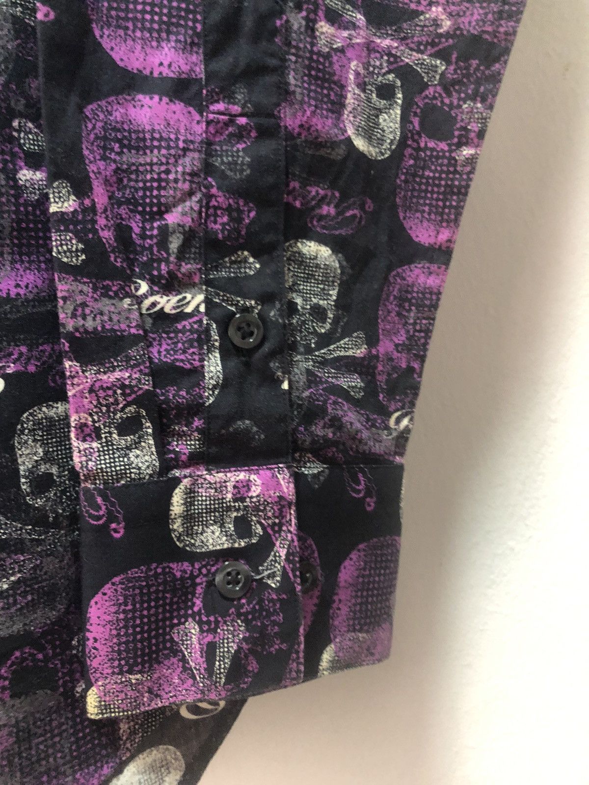 Roen × semanticdesign ROEN x SEMANTIC DESIGN Shirt Skull Full Print Size L / US 10 / IT 46 - 3 Thumbnail