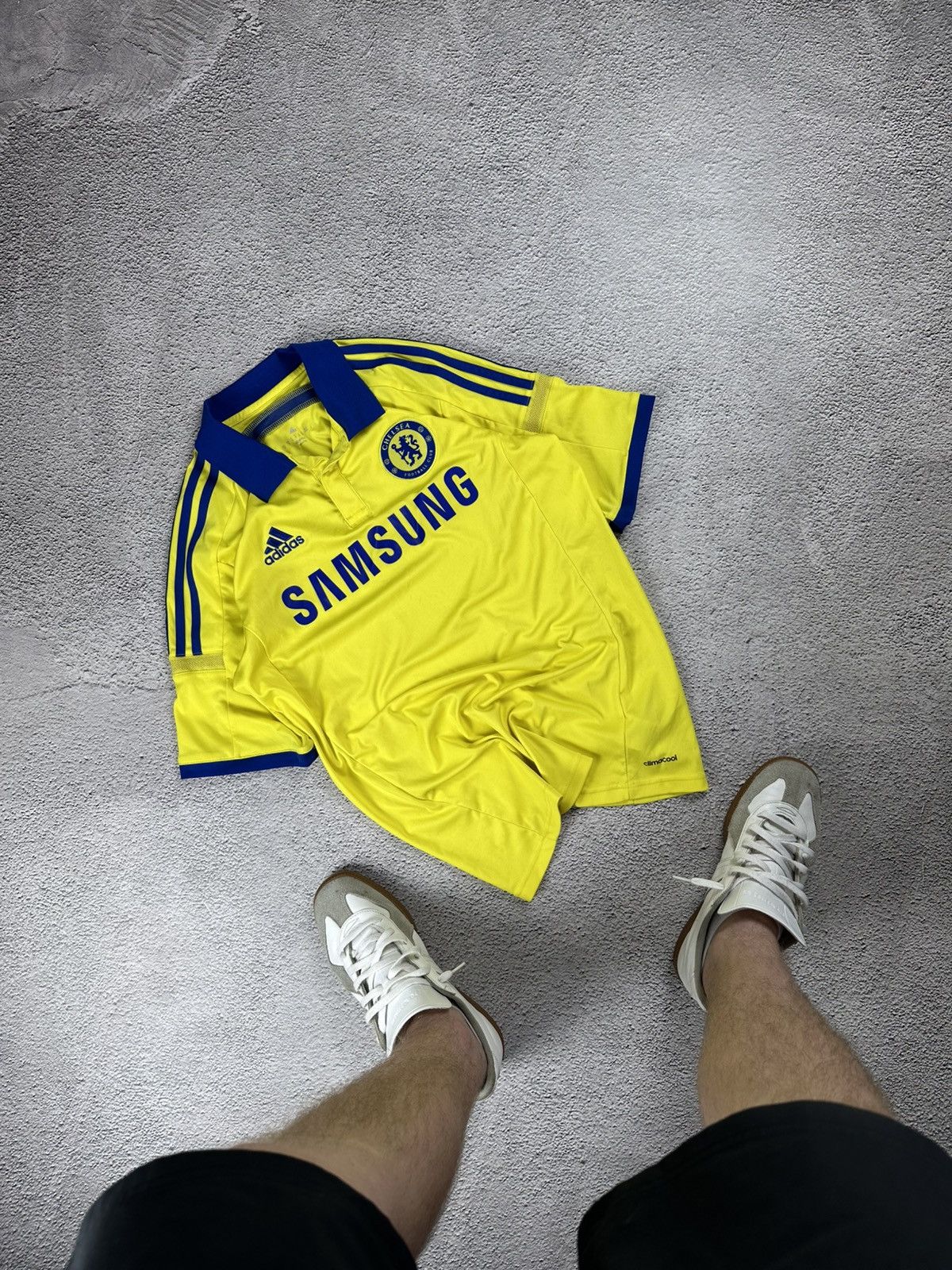 Adidas × Chelsea Soccer Vintage Adidas Chelsea Samsung Soccer Jersey Blockcore Size US M / EU 48-50 / 2 - 1 Thumbnail