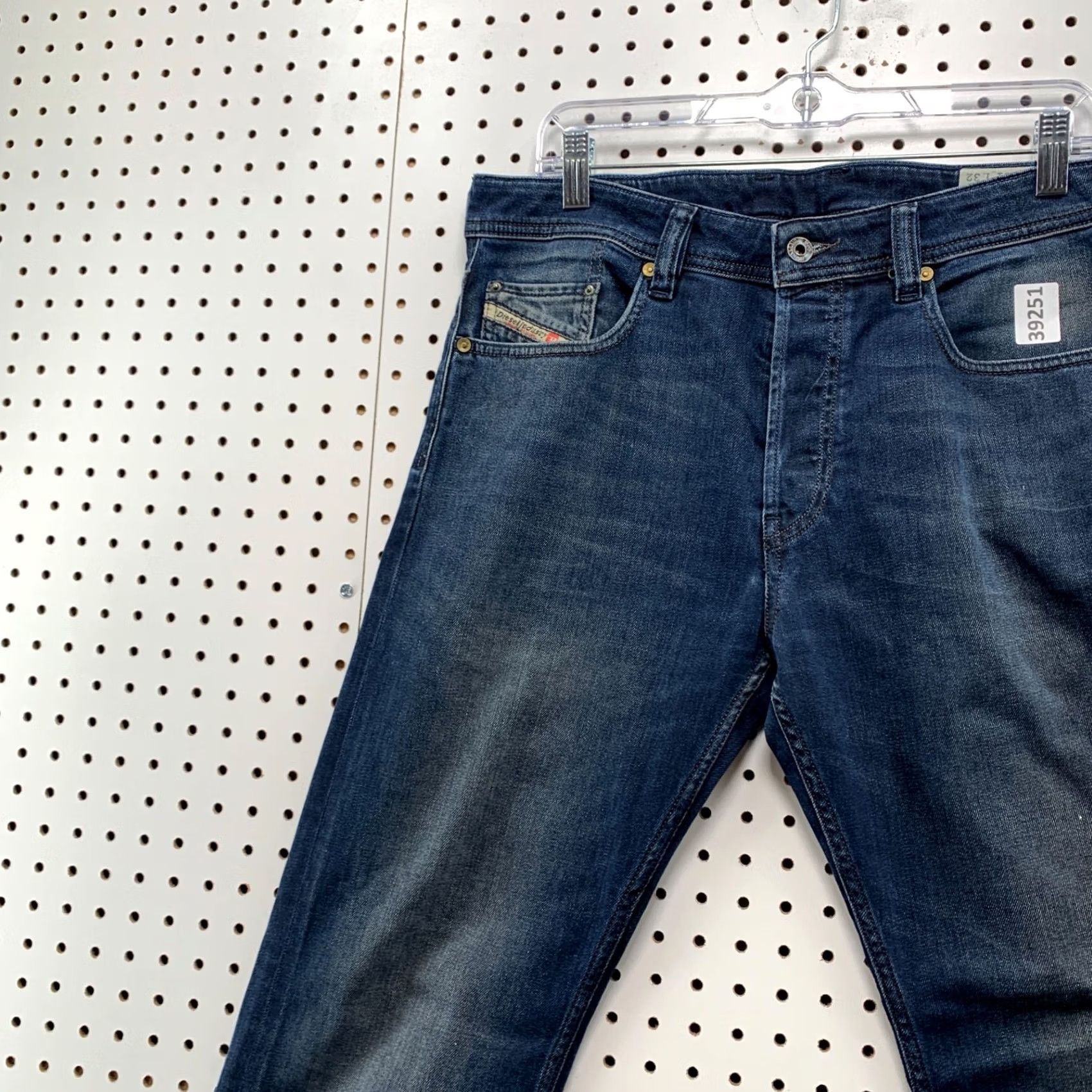 Diesel VINTAGE Diesel Denim Jeans Men Relaxed LARKEE Dark Whisker Baggy 31x32 Fits 33x29.5 Size US 31 - 4 Thumbnail