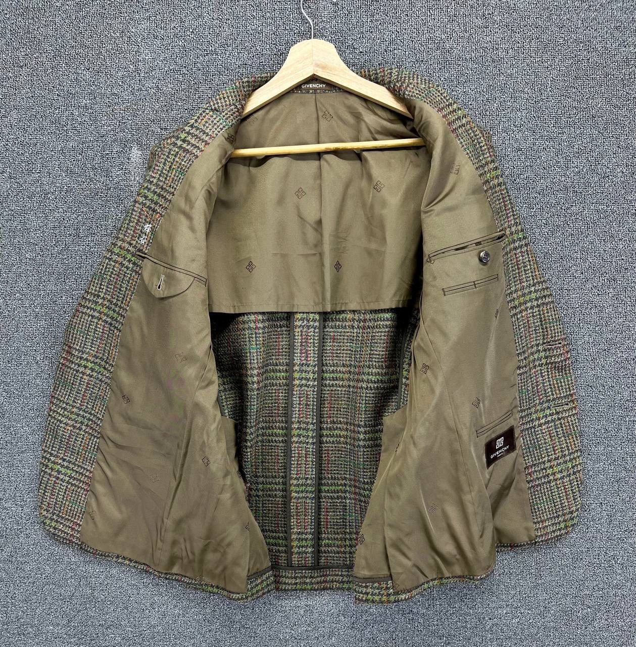 Givenchy Vintage Givenchy Luxury Wool Blazer Coat Jacket Size US M / EU 48-50 / 2 - 6 Thumbnail