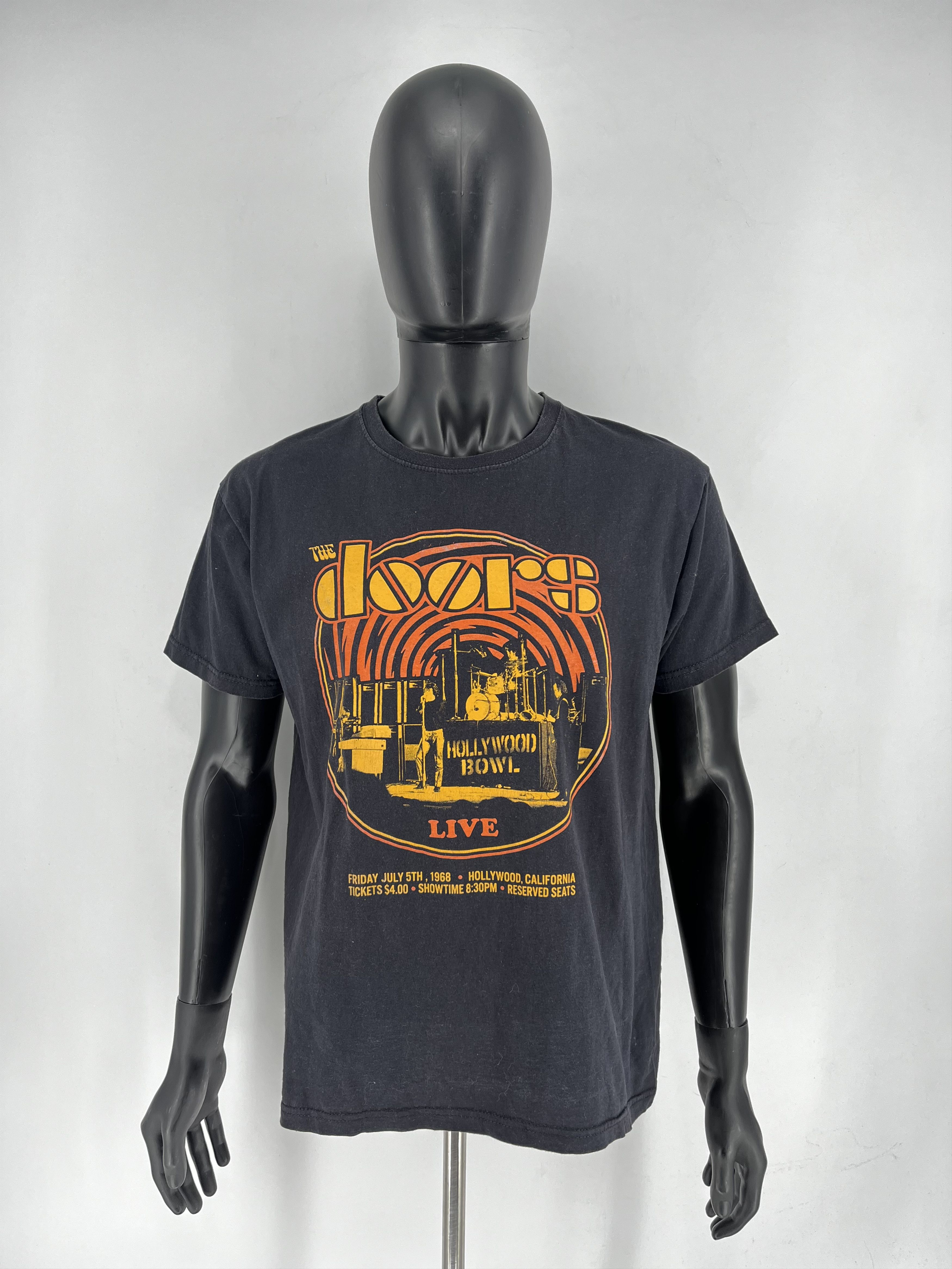 Band Tees × Vintage Vintage Y2k Jim Morrison The Doors Rare T-Shirt Band Tee Size US L / EU 52-54 / 3 - 2 Thumbnail