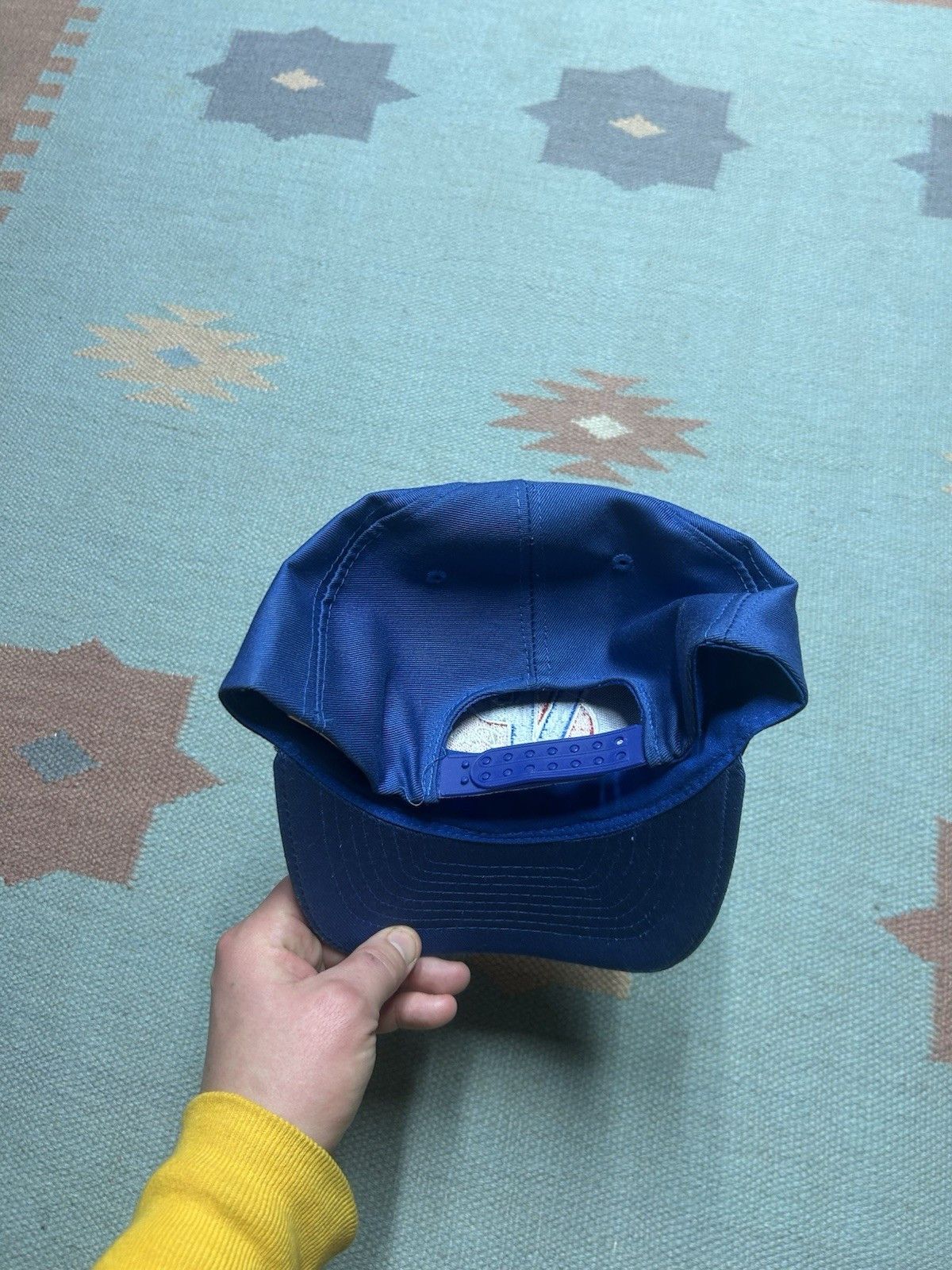 Vintage Vintage SnapBack hat VP racing fuels nascar embroidered blue Size ONE SIZE - 4 Thumbnail