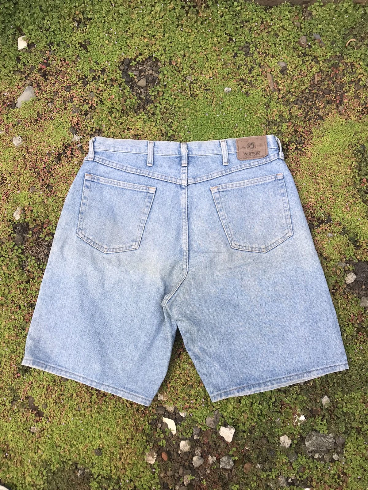 Hysteric Glamour × Vintage × Wrangler Vintage Wrangler Jeans Short Pants Jeans Baggy And loose fit Size US 36 / EU 52 - 16 Thumbnail