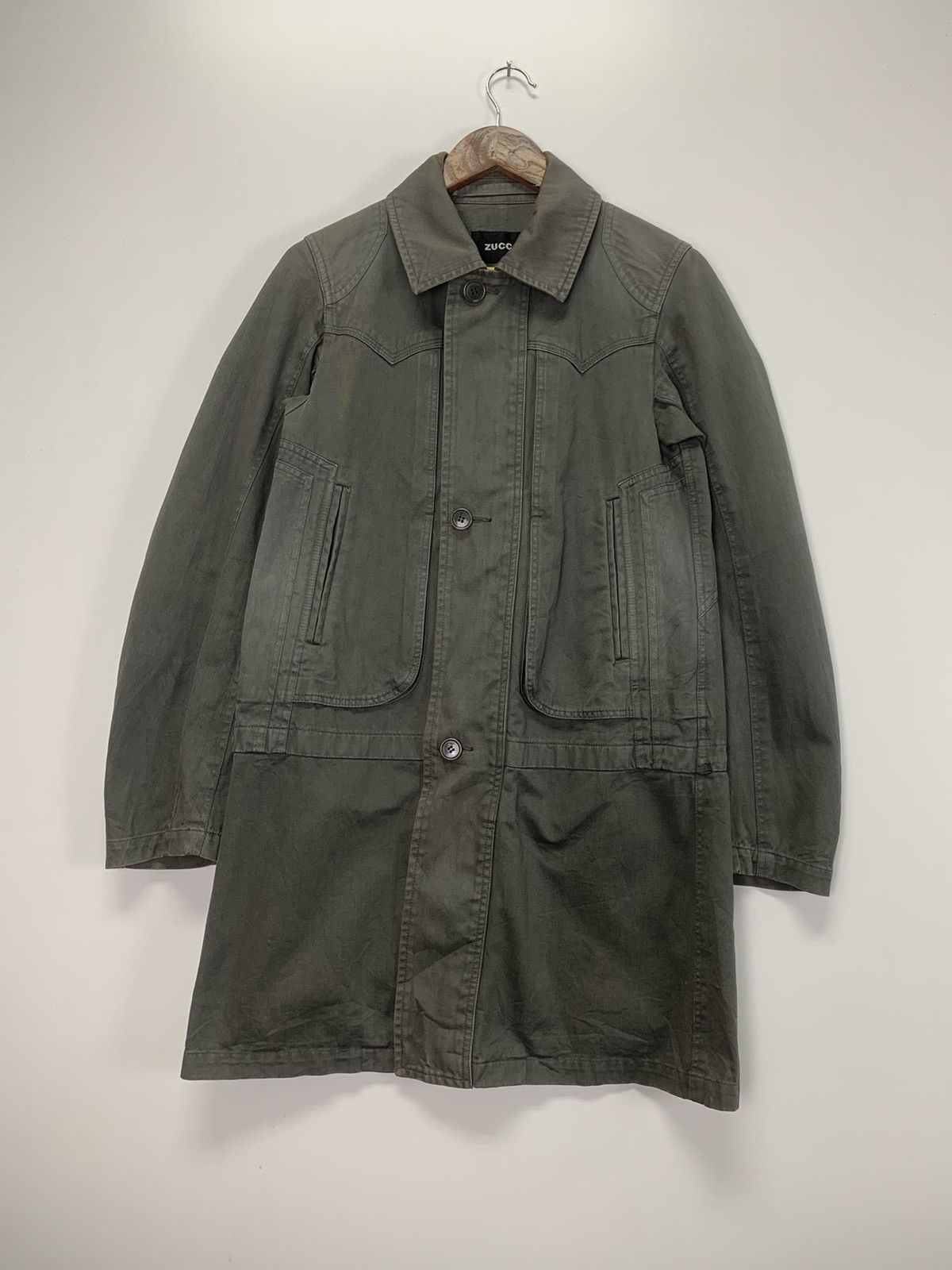 Designer × Issey Miyake × Zucca Vintage Zucca cotton jacket Size US M / EU 48-50 / 2 - 1 Thumbnail