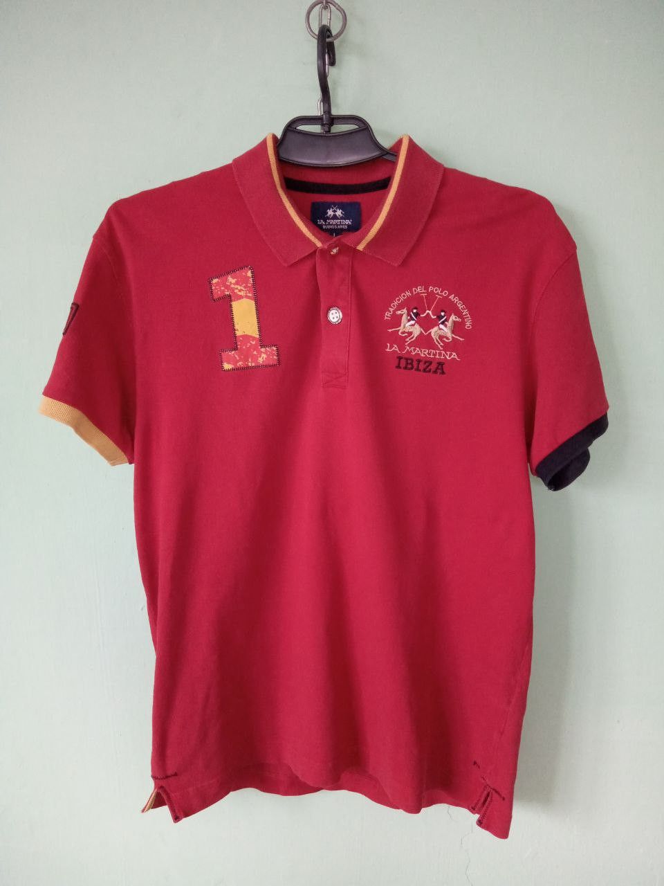 La Martina La Martina Ibiza Spain International Tour 2018 Polo Size US L / EU 52-54 / 3 - 1 Thumbnail