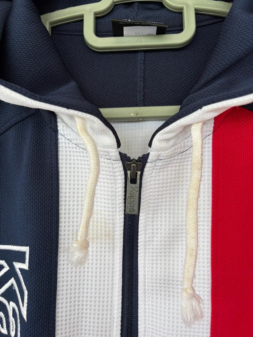 Kappa Vtg 90's Kappa Sweater Jacket France Flag Color Design Size US L / EU 52-54 / 3 - 10 Thumbnail