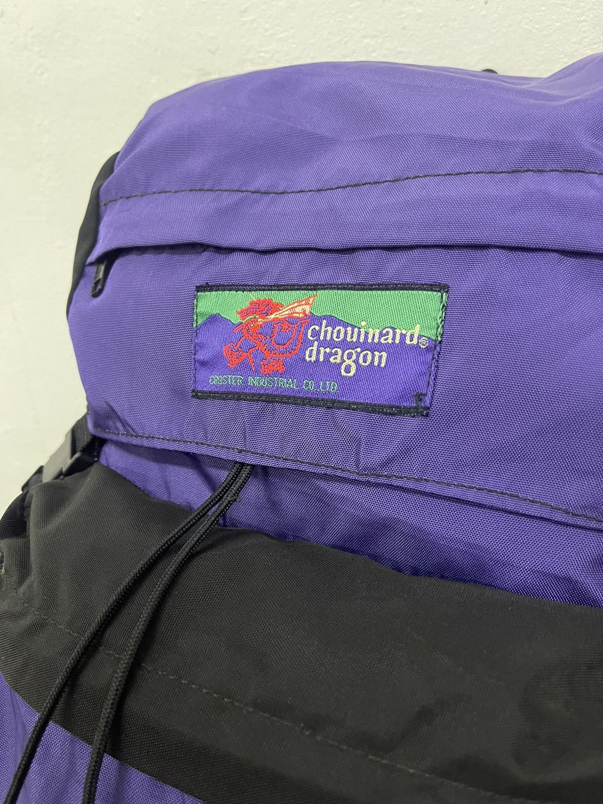 Patagonia Vintage Chouinard Dragon Purple Black Hike Pack Size ONE SIZE - 8 Thumbnail