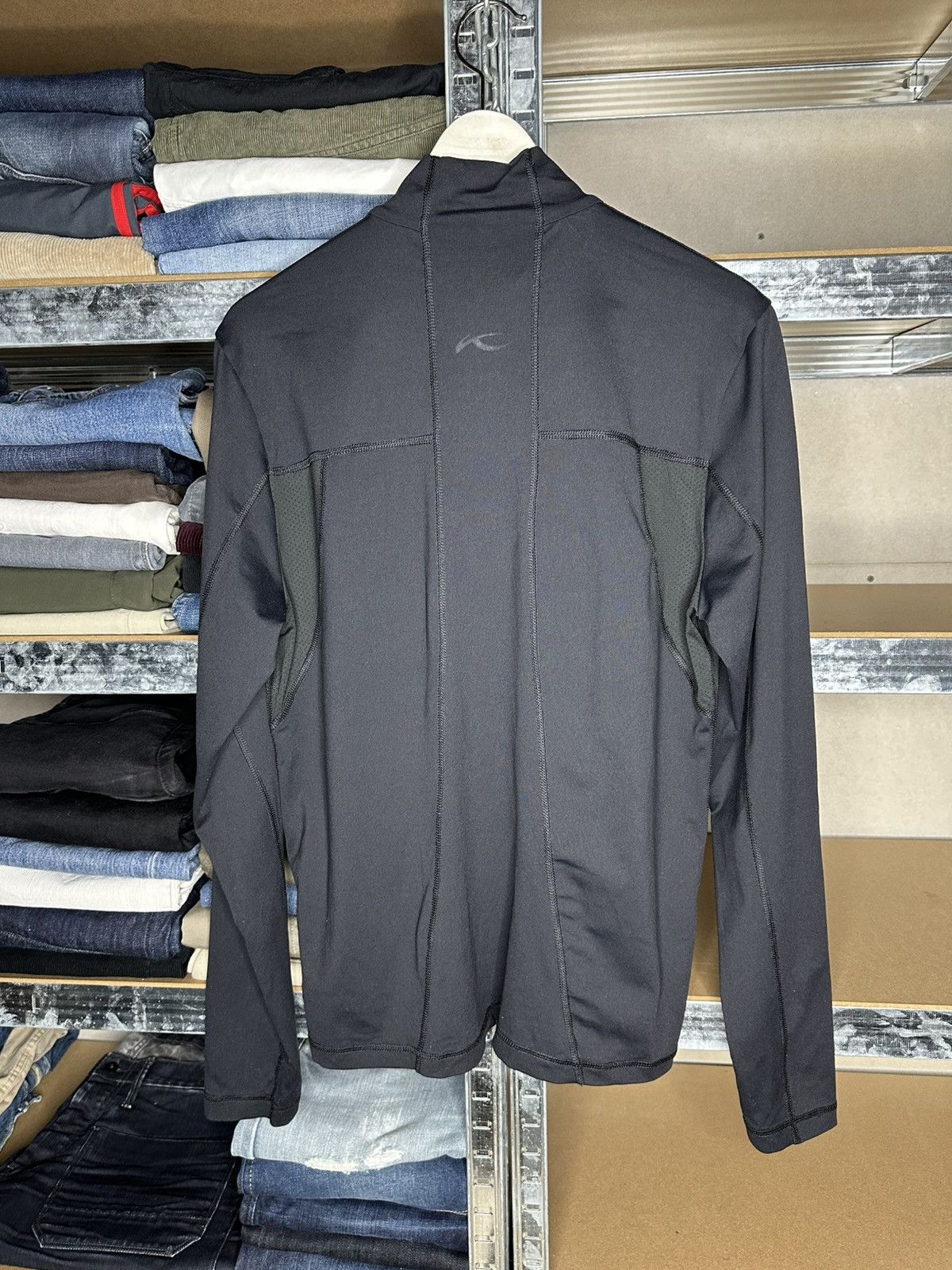 KJUS KJUS Half Zip Long Sleeve Performance Top Black Size 50 Size US M / EU 48-50 / 2 - 2 Thumbnail