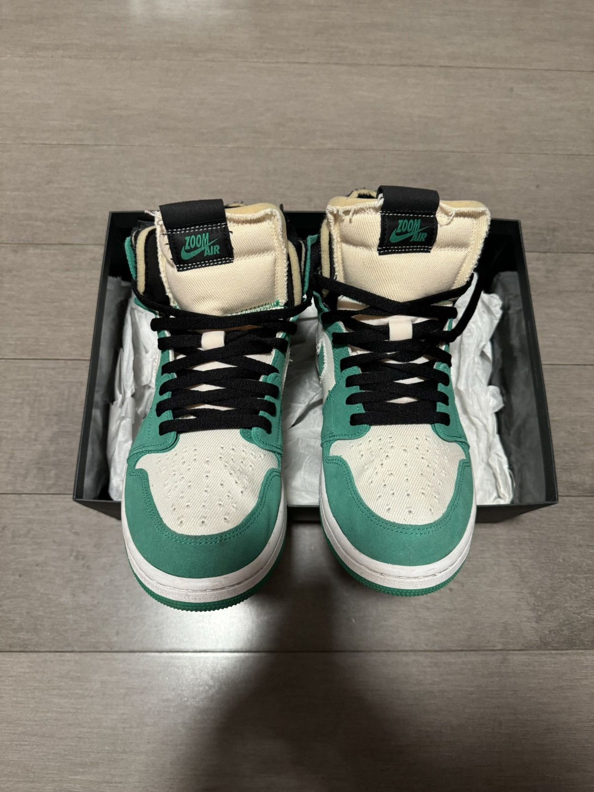 Jordan Brand × Nike Jordan 1 High Zoom Air CMFT Stadium Green Size US 11 / EU 44 - 5 Thumbnail