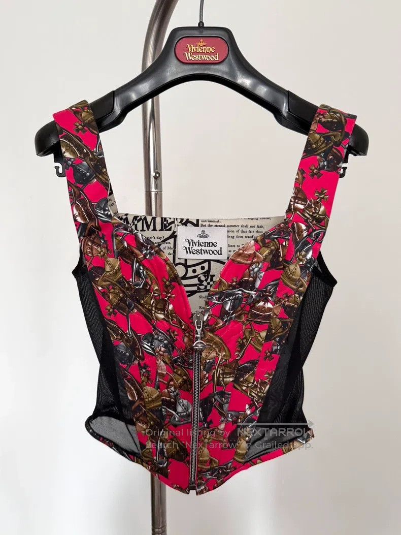 Vivienne Westwood Vivienne Westwood Corset boning lingerie with straps and v Size S / US 4 / IT 40 - 1 Thumbnail