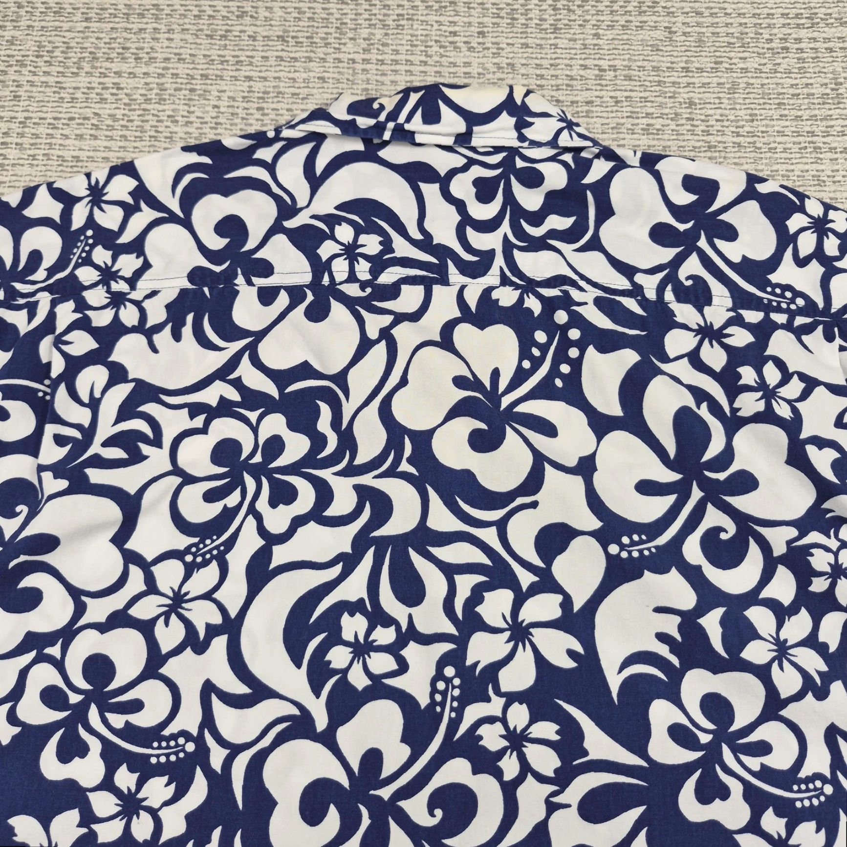 ALOHAS NALU Shirt Mens 2XL Button Up Blue Hawaiian Aloha Floral COX Communications Size US XXL / EU 58 / 5 - 7 Thumbnail