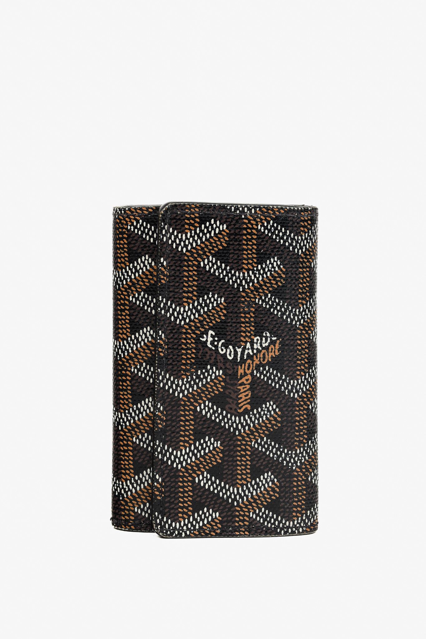 Goyard Goyard Saint-Michel Black Goyardine 6 Key Ring Size ONE SIZE - 1 Thumbnail