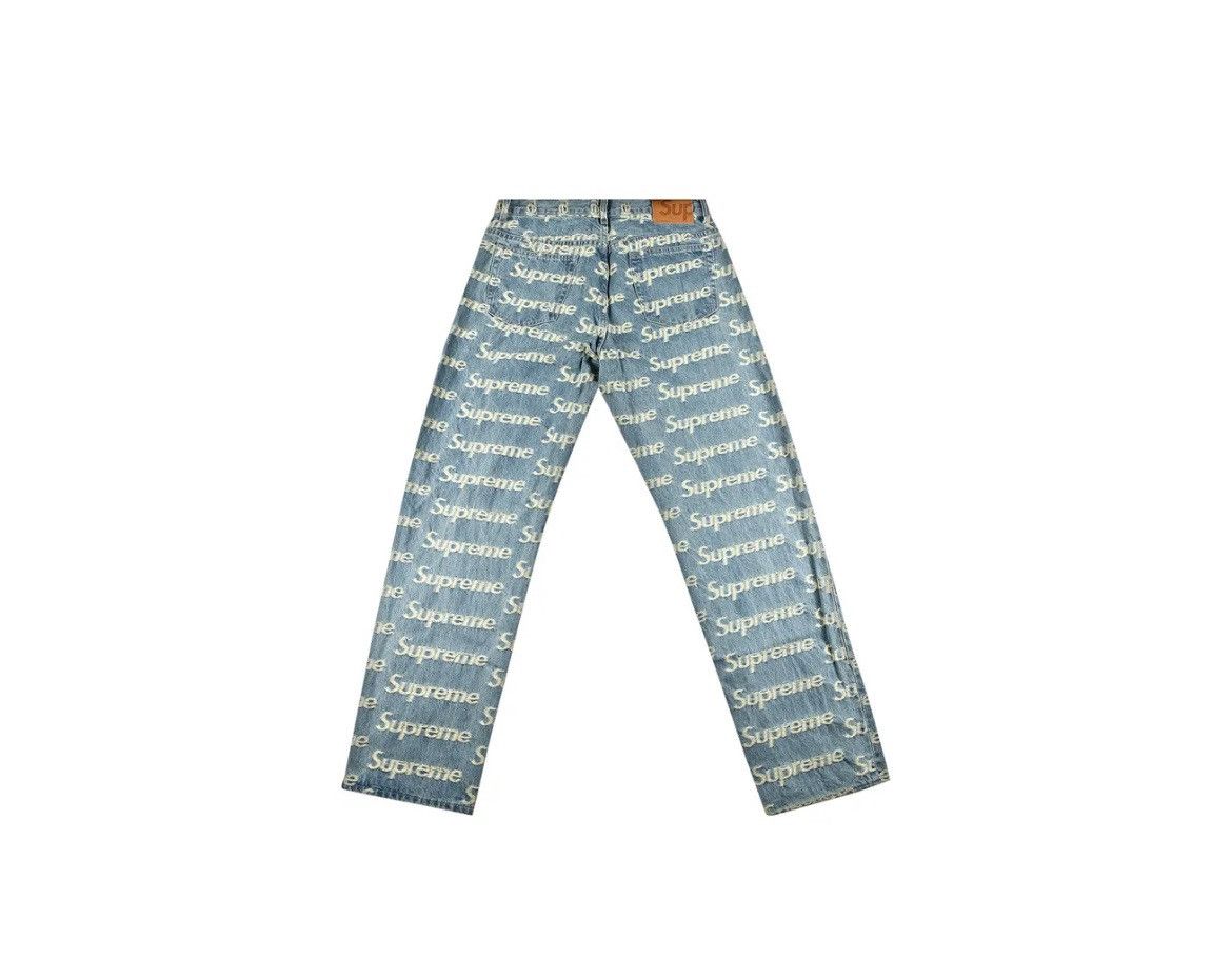 Supreme SUPREME ALL OVER PRINT JEANS Size US 30 / EU 46 - 2 Thumbnail