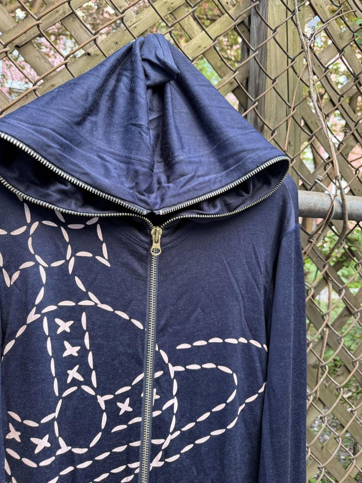 トップス Vivienne Westwood witch big zip hoodie Vivienne Westwood Double layer witch hoodie — Assorted Wears