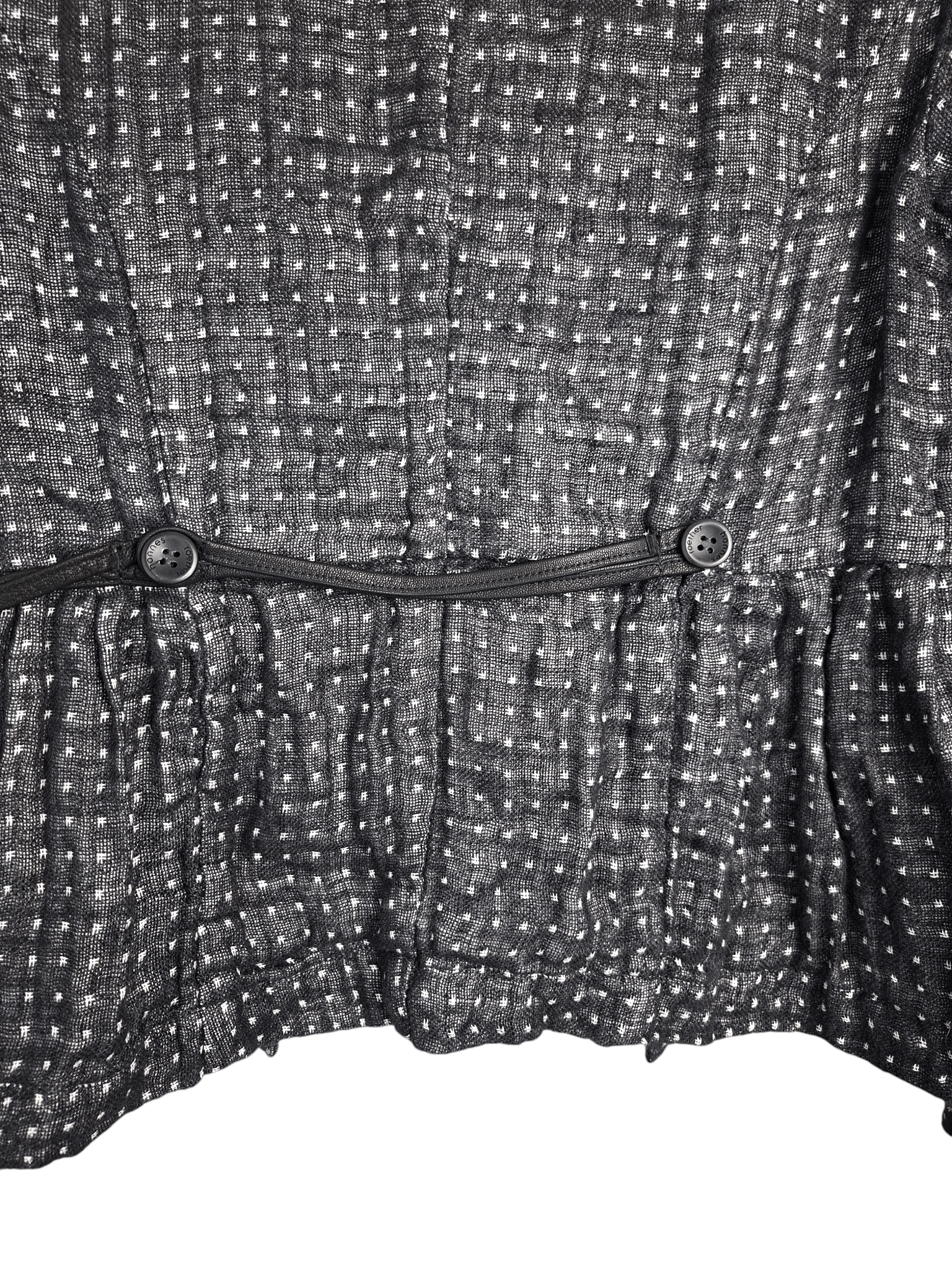 hannes roether Hannes Roether Textured Linen Blend Jacket Blazer Small Size S / US 4 / IT 40 - 9 Thumbnail