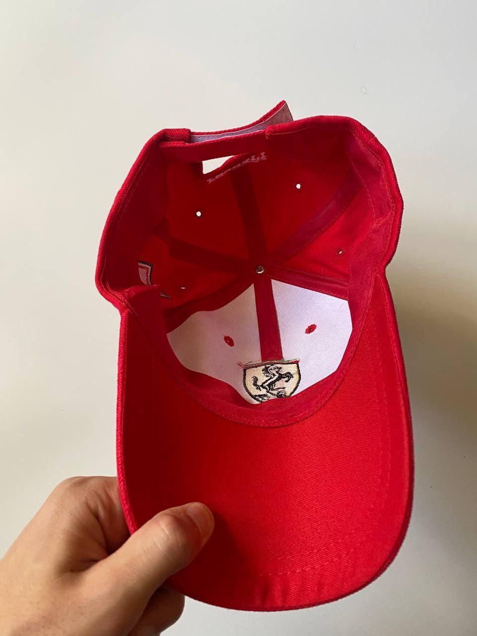 Ferrari Vintage Red Cap Ferrari Formula 1 Marlboro OS Size ONE SIZE - 4 Thumbnail