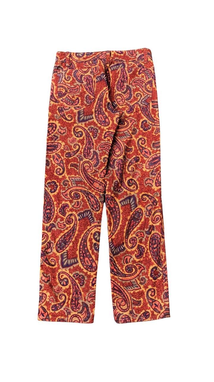 Yoshiyuki Konishi 🔥RARE🔥 Yoshiyuki Konishi Paisley Jeans Size US 28 / EU 44 - 2 Thumbnail
