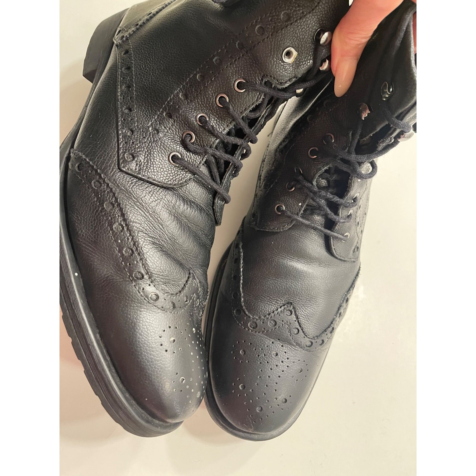 Gordon Rush Gordon Rush Mens Argyle Wingtip Lace-Up Boot Sz US 12 Size US 12 / EU 45 - 3 Thumbnail