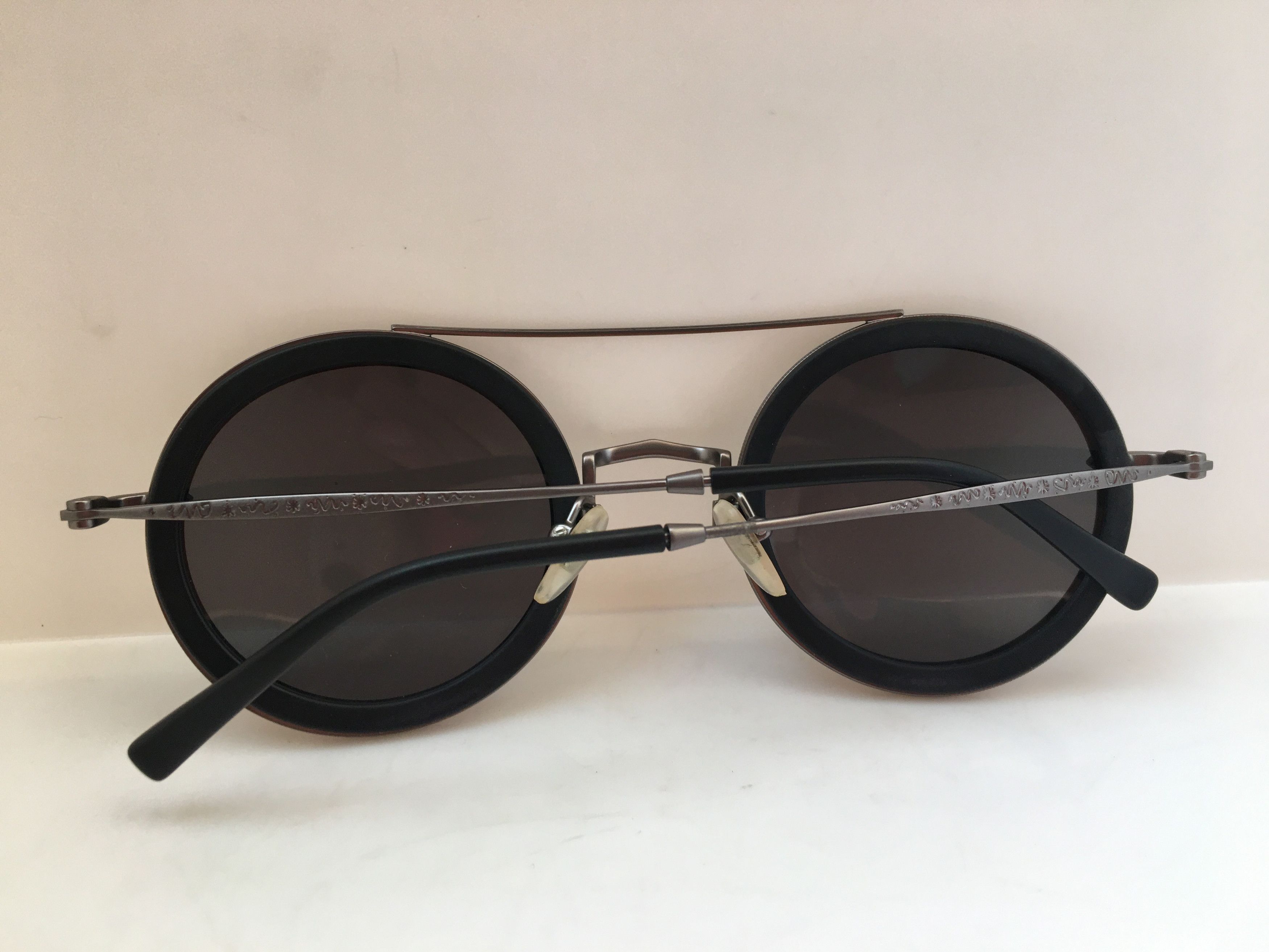 Other Handmade RAnus Round Sunglasses Frame GATSBY ARISTOCRAT Size ONE SIZE - 7 Thumbnail