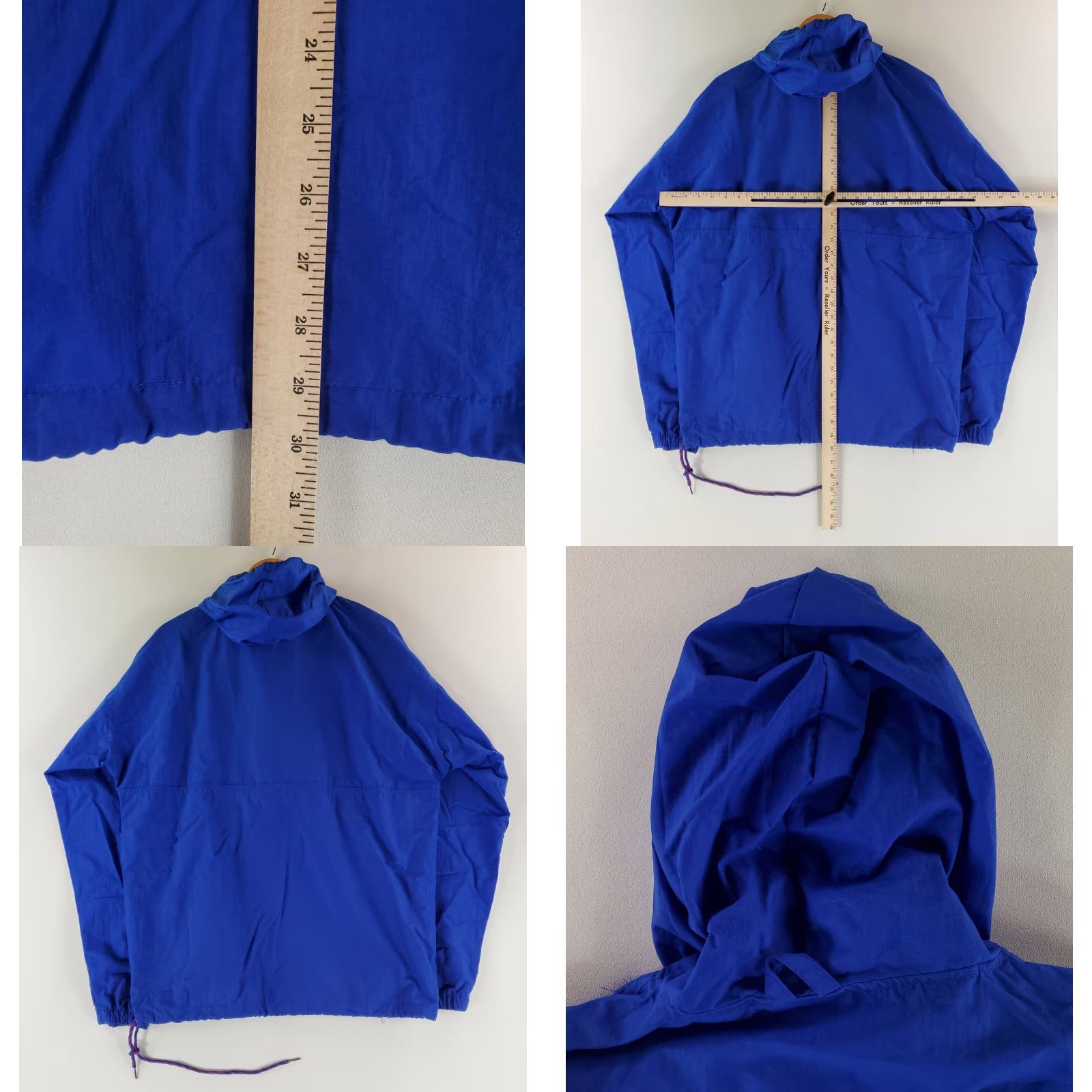 Vintage VINTAGE University of Kansas Jayhawks Jacket The Game VTG 90s Blue Hooded Mens L Size US L / EU 52-54 / 3 - 8 Thumbnail