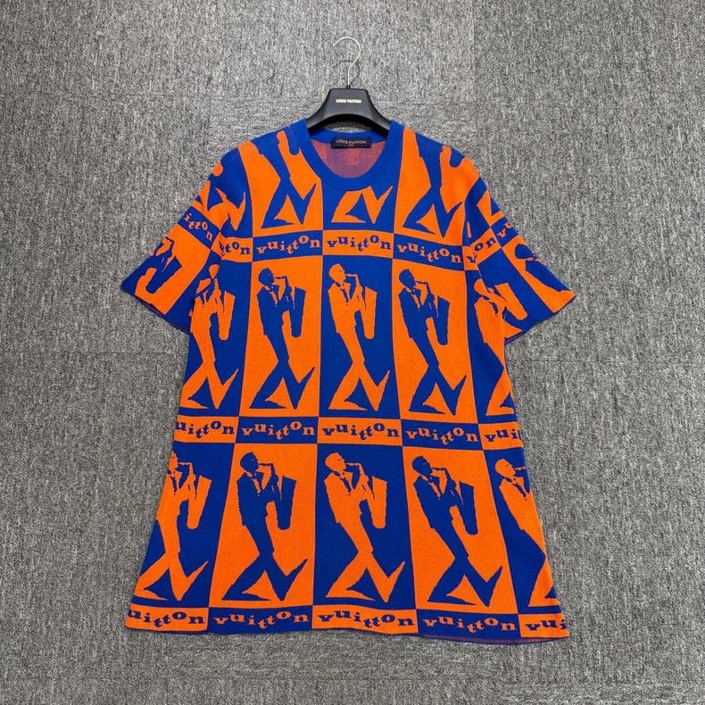 Louis Vuitton Louis Vuitton Piper Knit Short Sleeve Size US XL / EU 56 / 4 - 1 Thumbnail