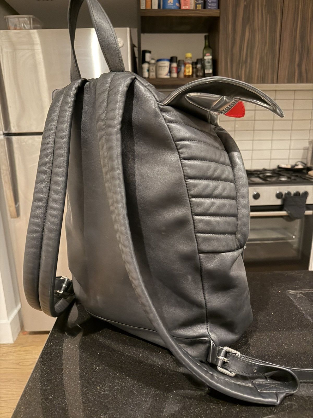 Moschino SS16 Moschino Couture Leather Cadillac Backpack Size ONE SIZE - 11 Thumbnail