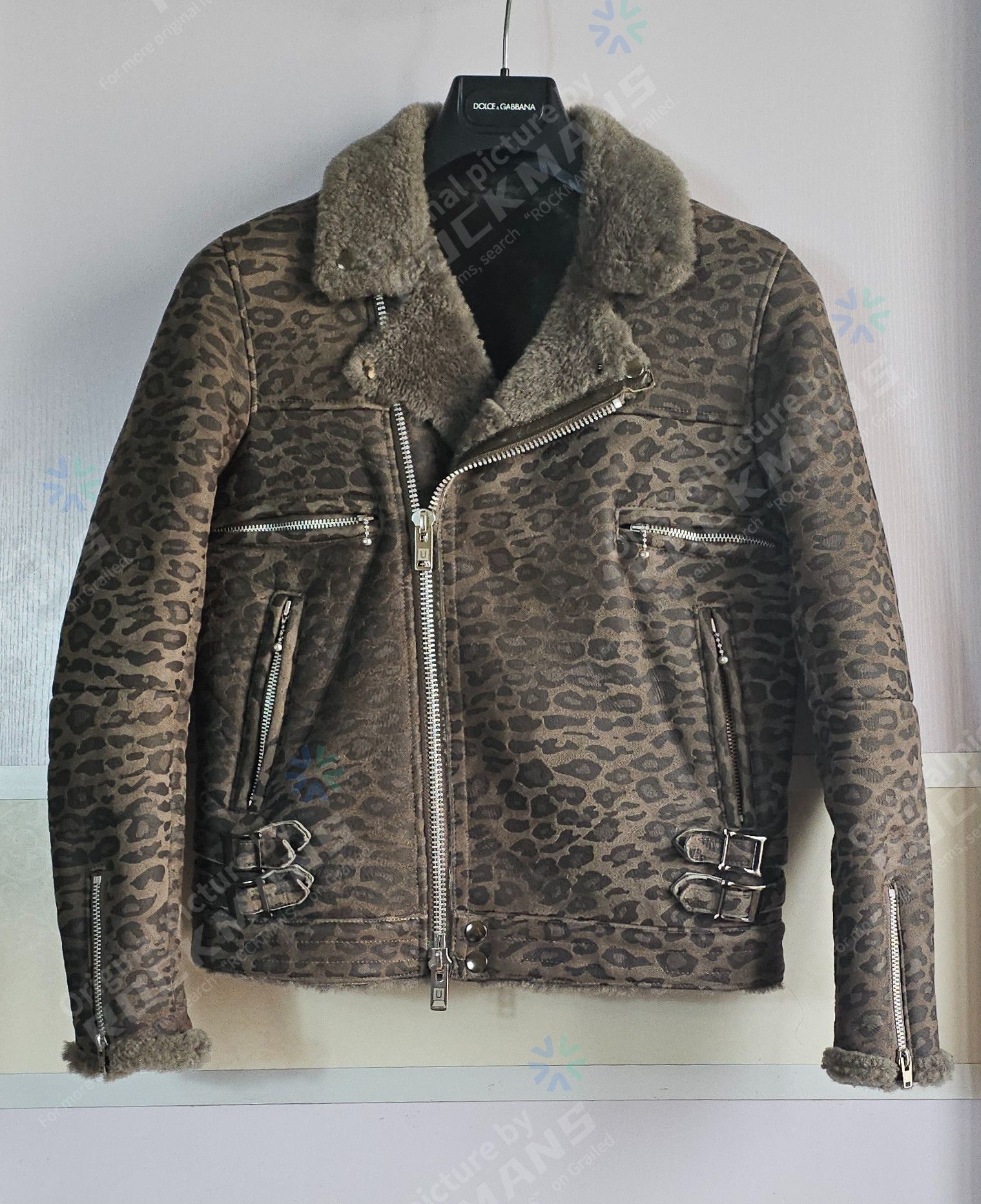 Undercover Undercover Unisex Shearling Leopard Print Jacket Size 2 Size US S / EU 44-46 / 1 - 1 Thumbnail