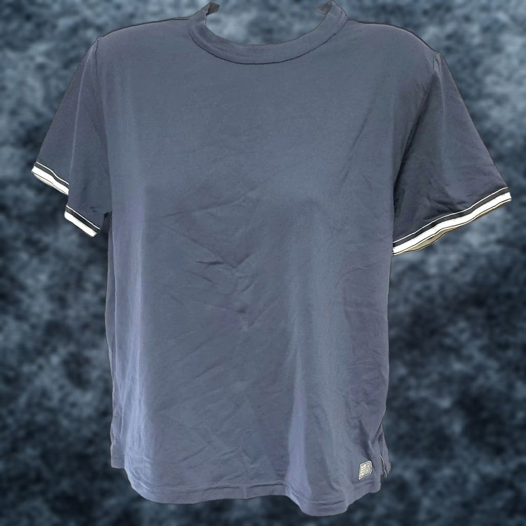 New Balance Womens New Balance WT01116 ECL Relaxed Fit Navy Blue Athletic T-Shirt Shirt Womens Boys Girls Mens 90% nylon 10% elastane Size S / US 4 / IT 40 - 1 Thumbnail