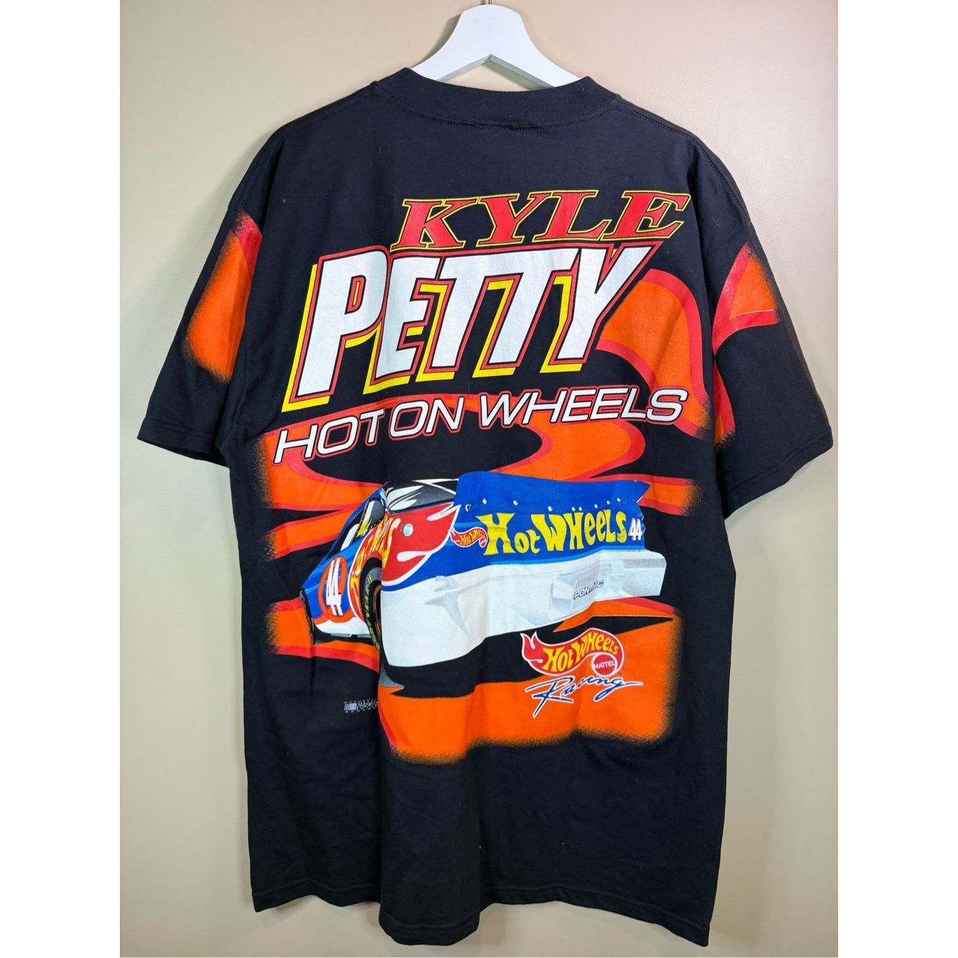 Vintage Vintage 1997 Kyle Petty Hot Wheels NASCAR Shirt Hot On Wheel Size US XL / EU 56 / 4 - 6 Thumbnail