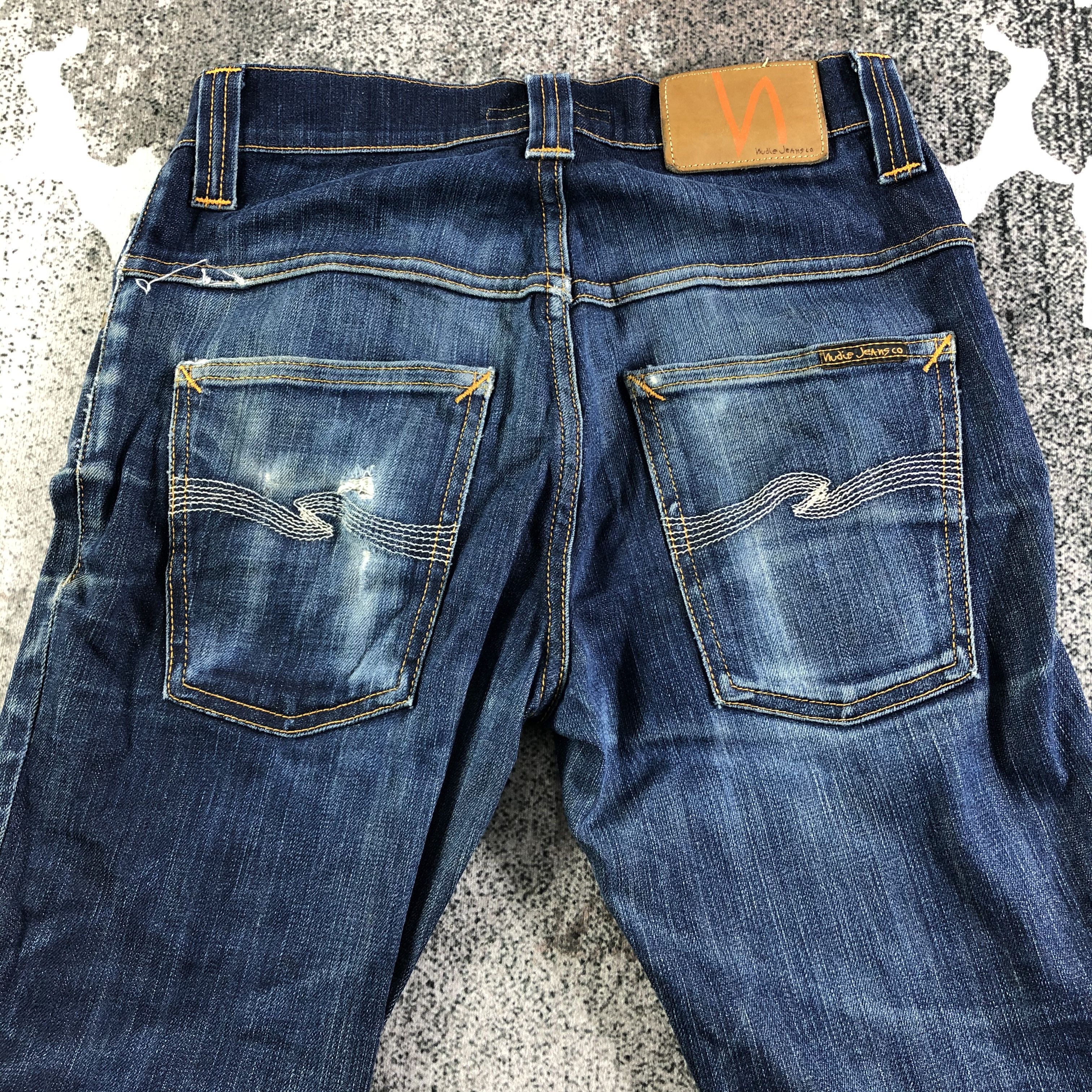 Nudie Jeans Nudie Jeans Distressed Denim KJ2208 Size US 27 - 4 Thumbnail