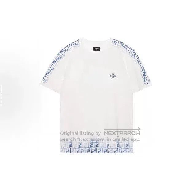 Fendi Fendi Gradient Double F Crewneck T. Size US S / EU 44-46 / 1 - 1 Thumbnail