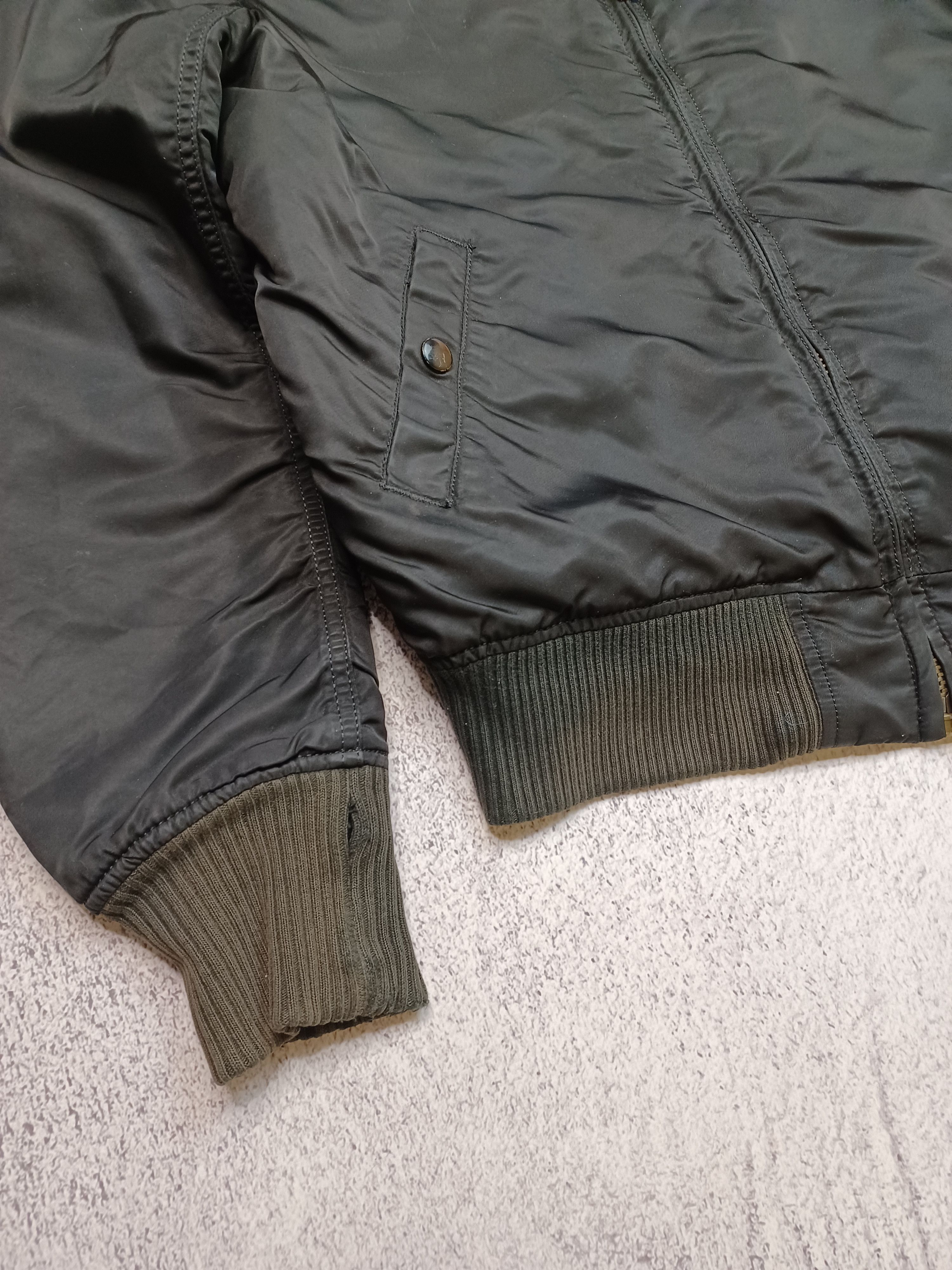 Alpha Industries × Vintage Alpha Industries Bomber Jacket Black S Size US S / EU 44-46 / 1 - 7 Thumbnail