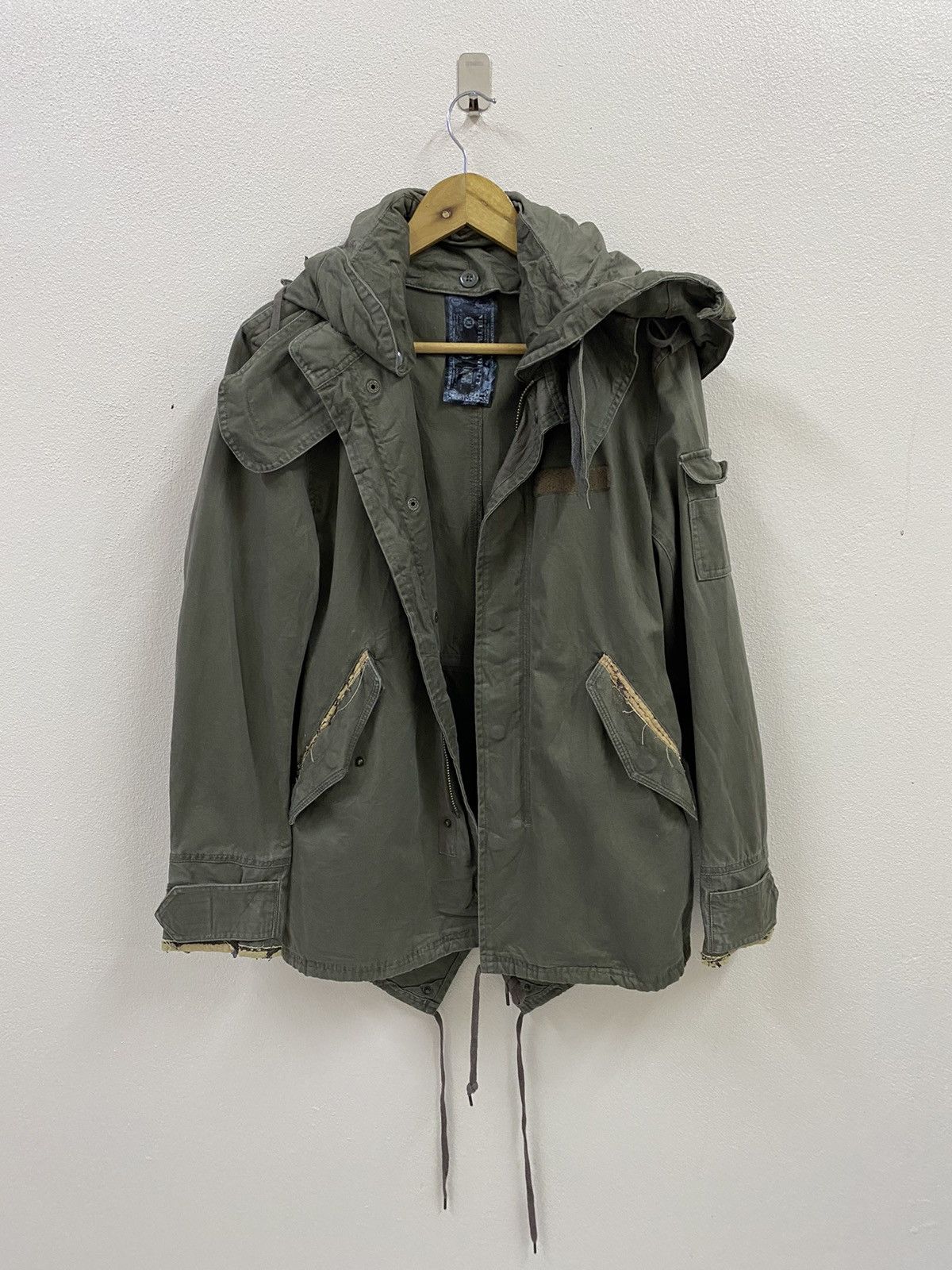 Vintage Vtg Parka Jacket Neutral Infinity Size US M / EU 48-50 / 2 - 2 Thumbnail