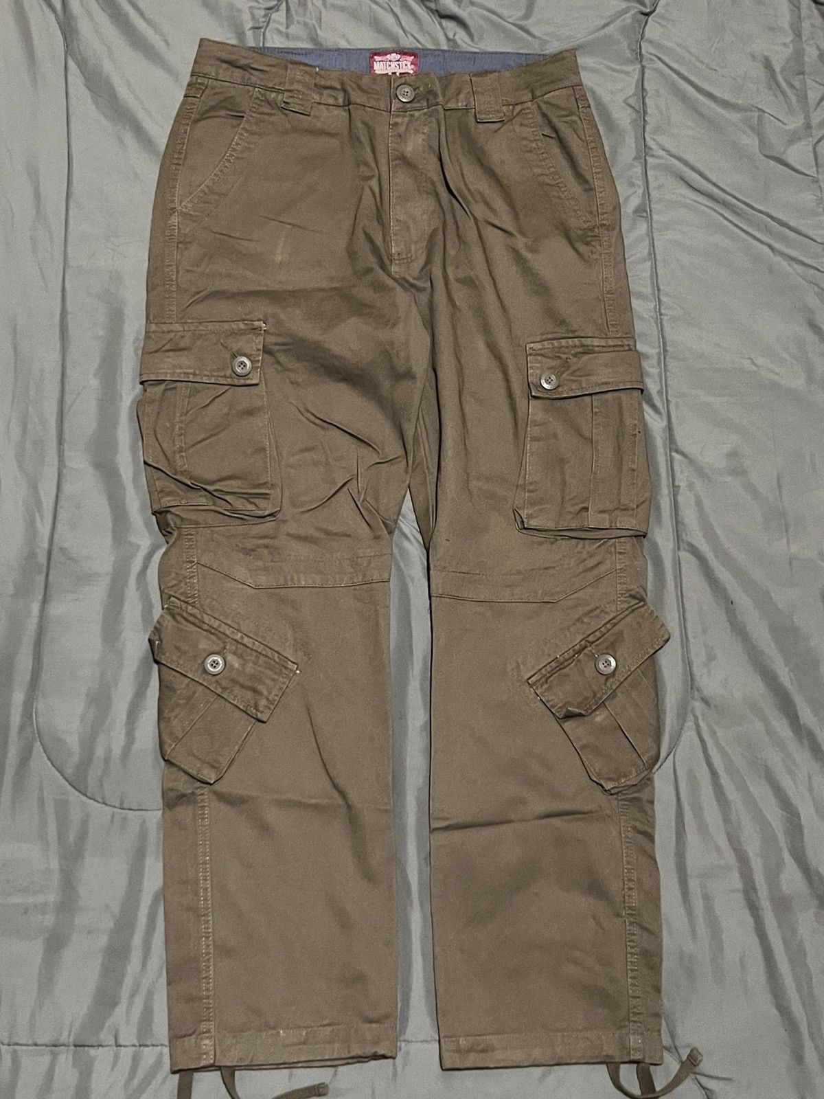 Other Brown Matchstick 6-Pocket Cargo Pants Size US 32 / EU 48 - 1 Thumbnail