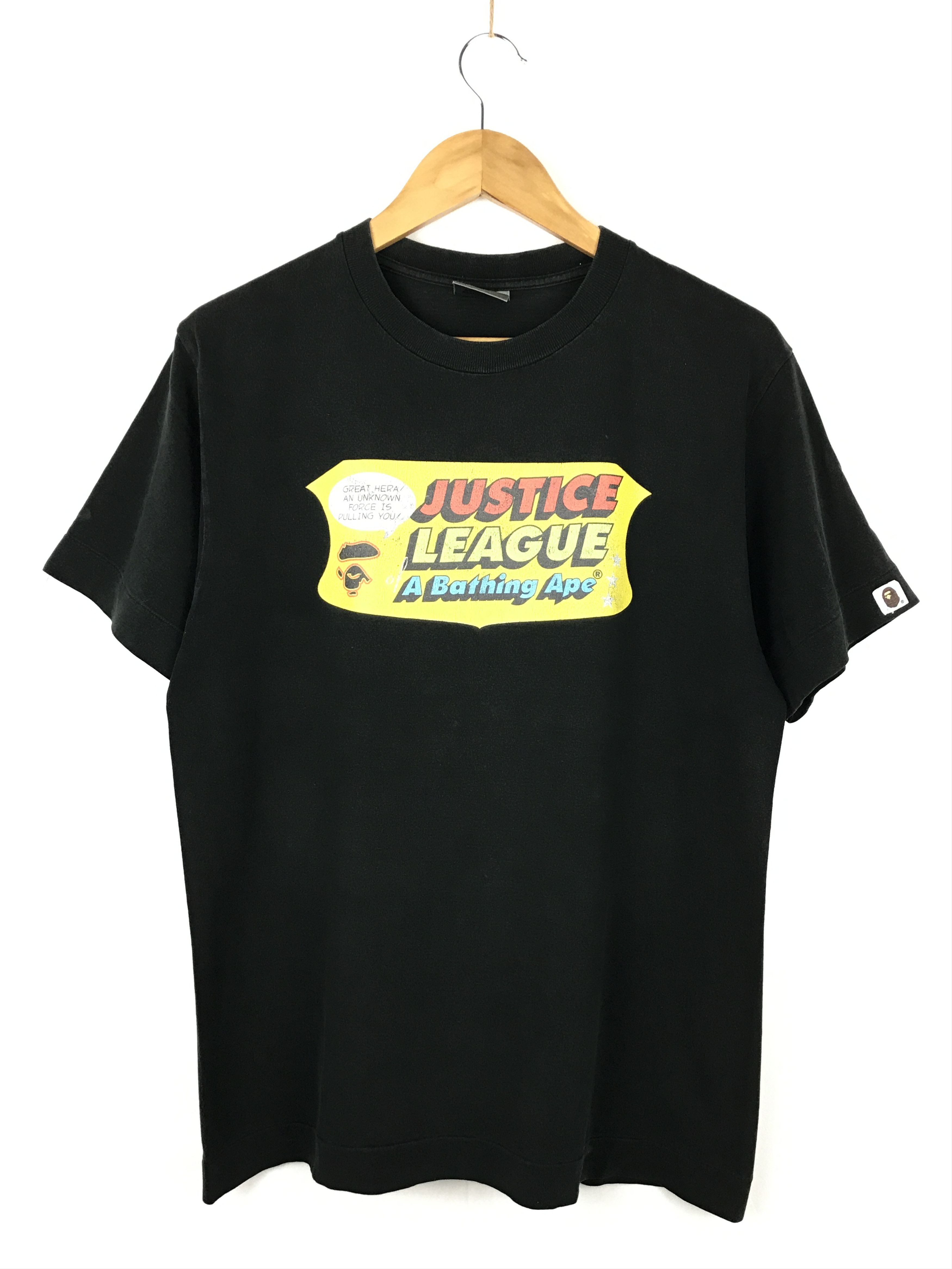 Bape Justice League Tee Size US M / EU 48-50 / 2 - 1 Thumbnail