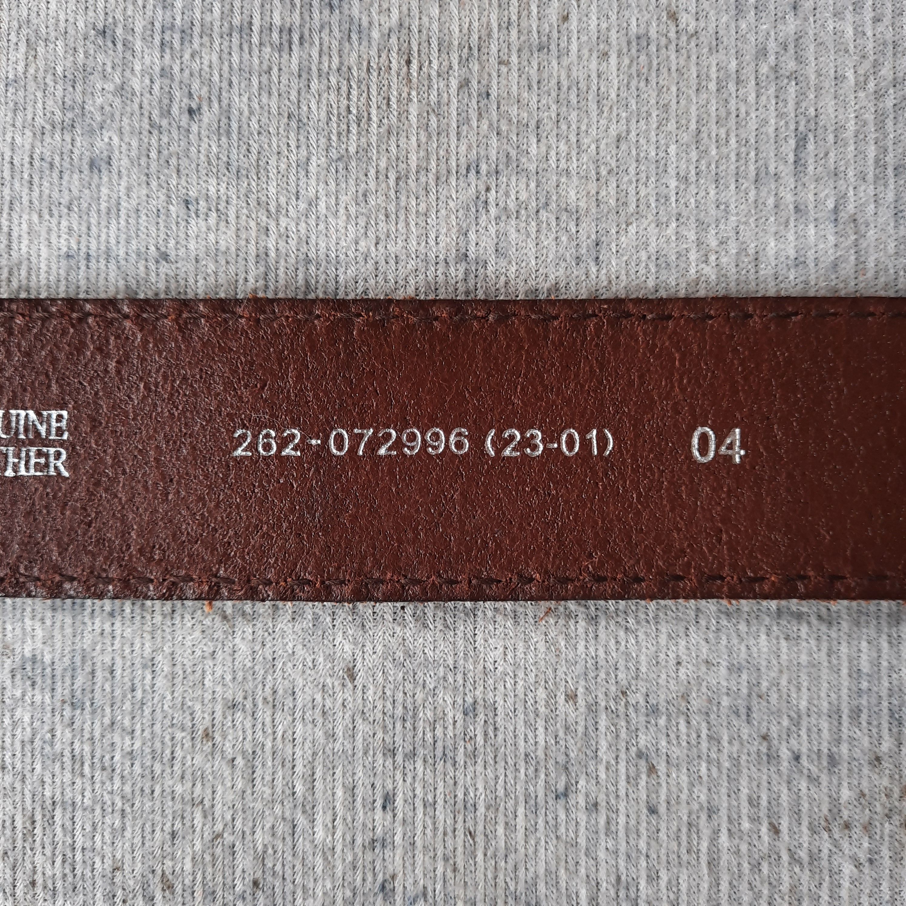 Cowboy Equipment 🐎 Solid brass garrison stitching leather belt Size ONE SIZE - 8 Thumbnail