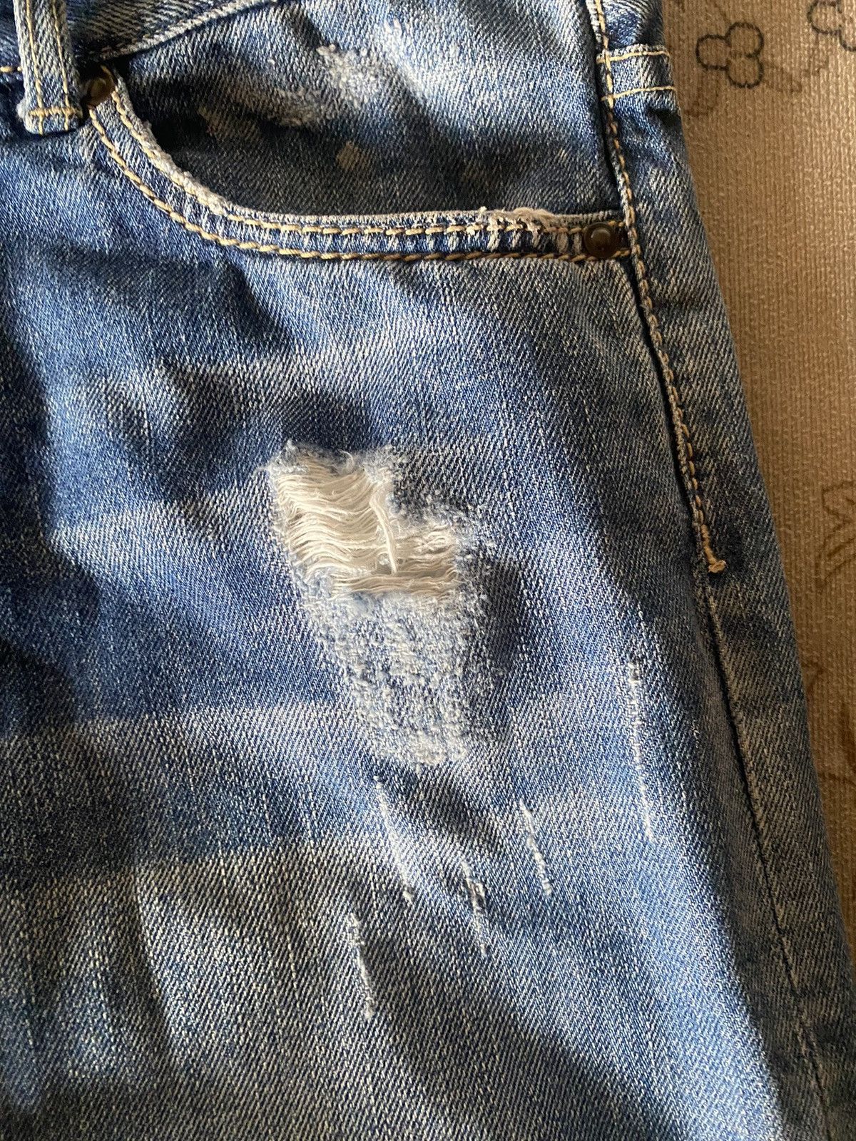 Japanese Brand × LOWRYS FARM × Vintage Vintage Japanese Brand Lowrys Farm Distressed Denim Size US 30 / EU 46 - 5 Thumbnail