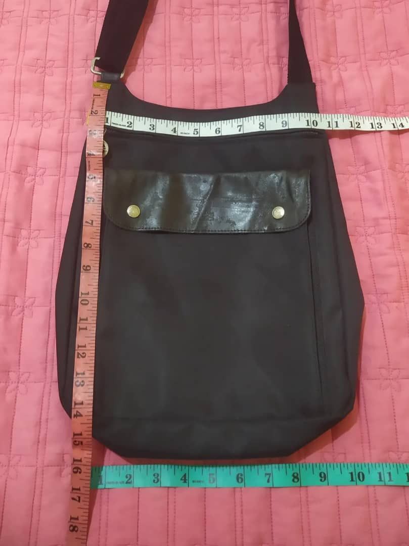 Longchamp Vintage Longchamp sling bag black Nylon Size ONE SIZE - 11 Thumbnail
