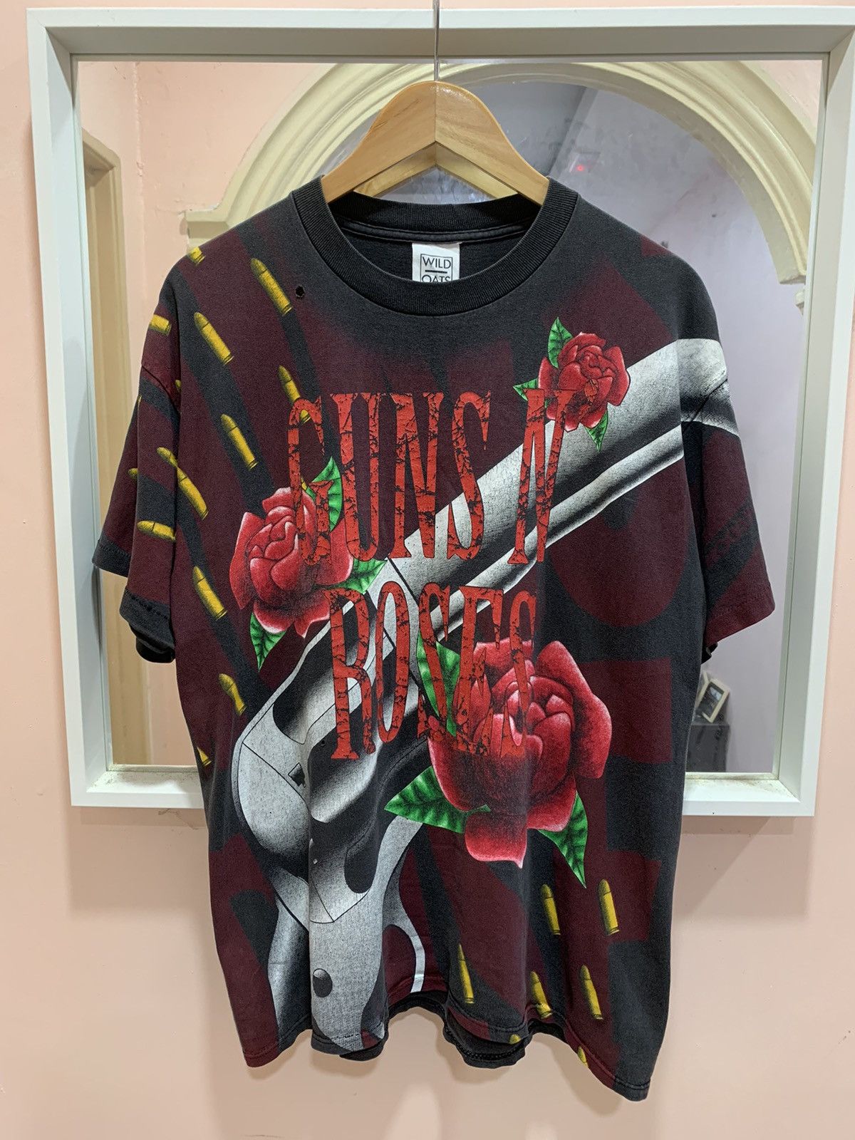 Band Tees × Rap Tees × Vintage Vintage Aop Gun N Roses Tees Size US L / EU 52-54 / 3 - 1 Thumbnail