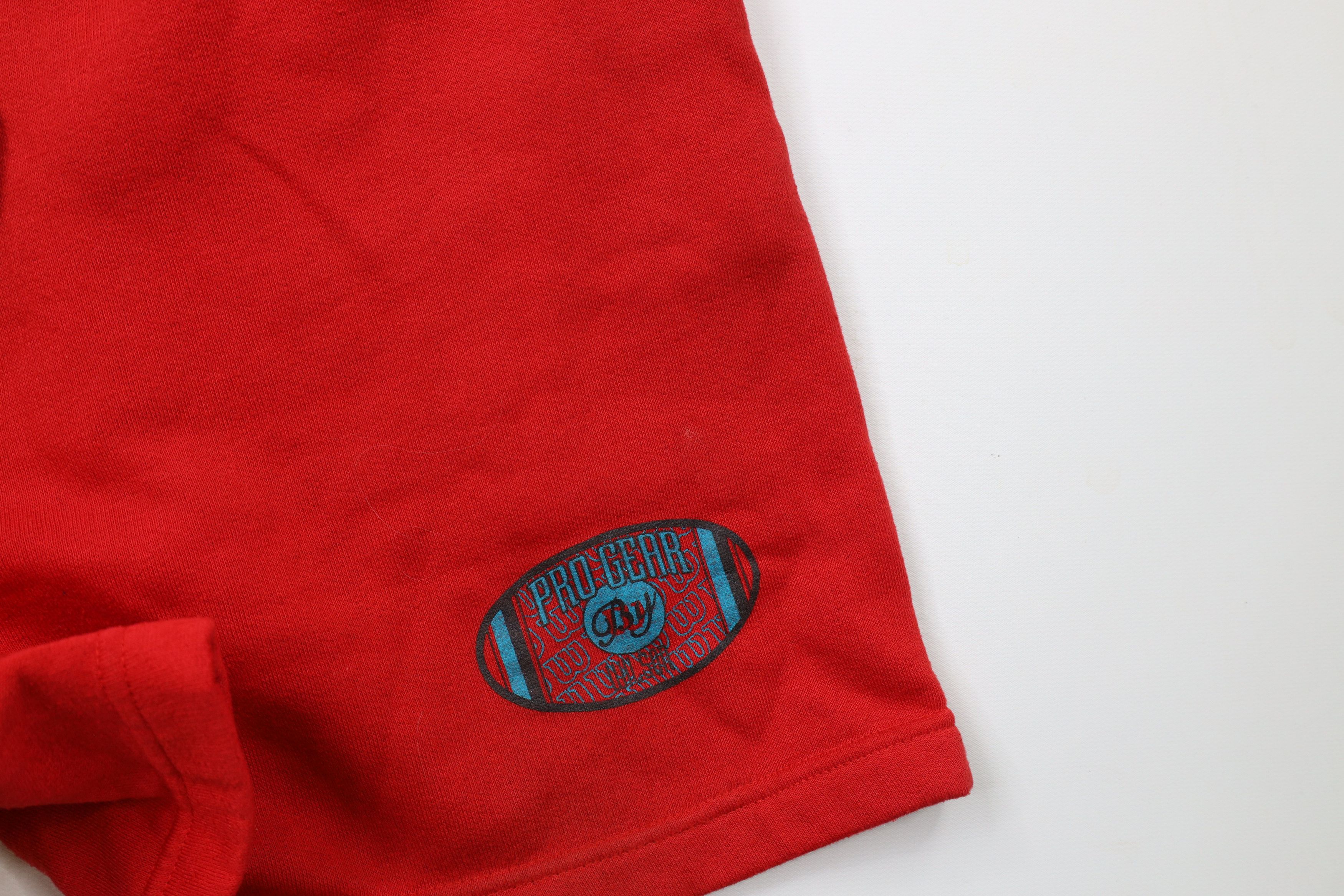 Vintage Vintage 90s Wilson Pro Gear Football Knee Sweatpants Shorts Size US 34 / EU 50 - 8 Thumbnail