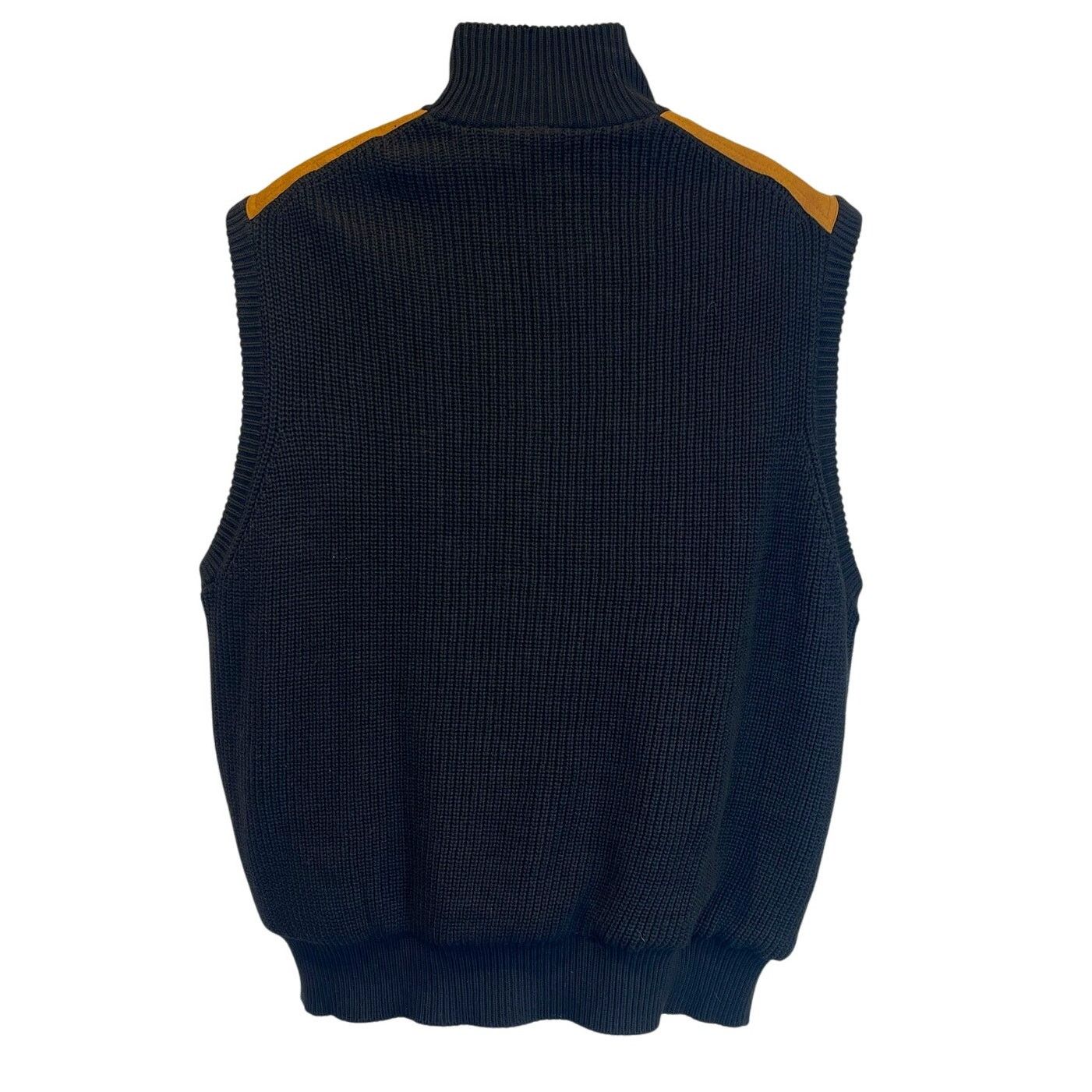Orvis Orvis Zip Front Sweater Vest with Suede Accents Size L Size US L / EU 52-54 / 3 - 2 Thumbnail