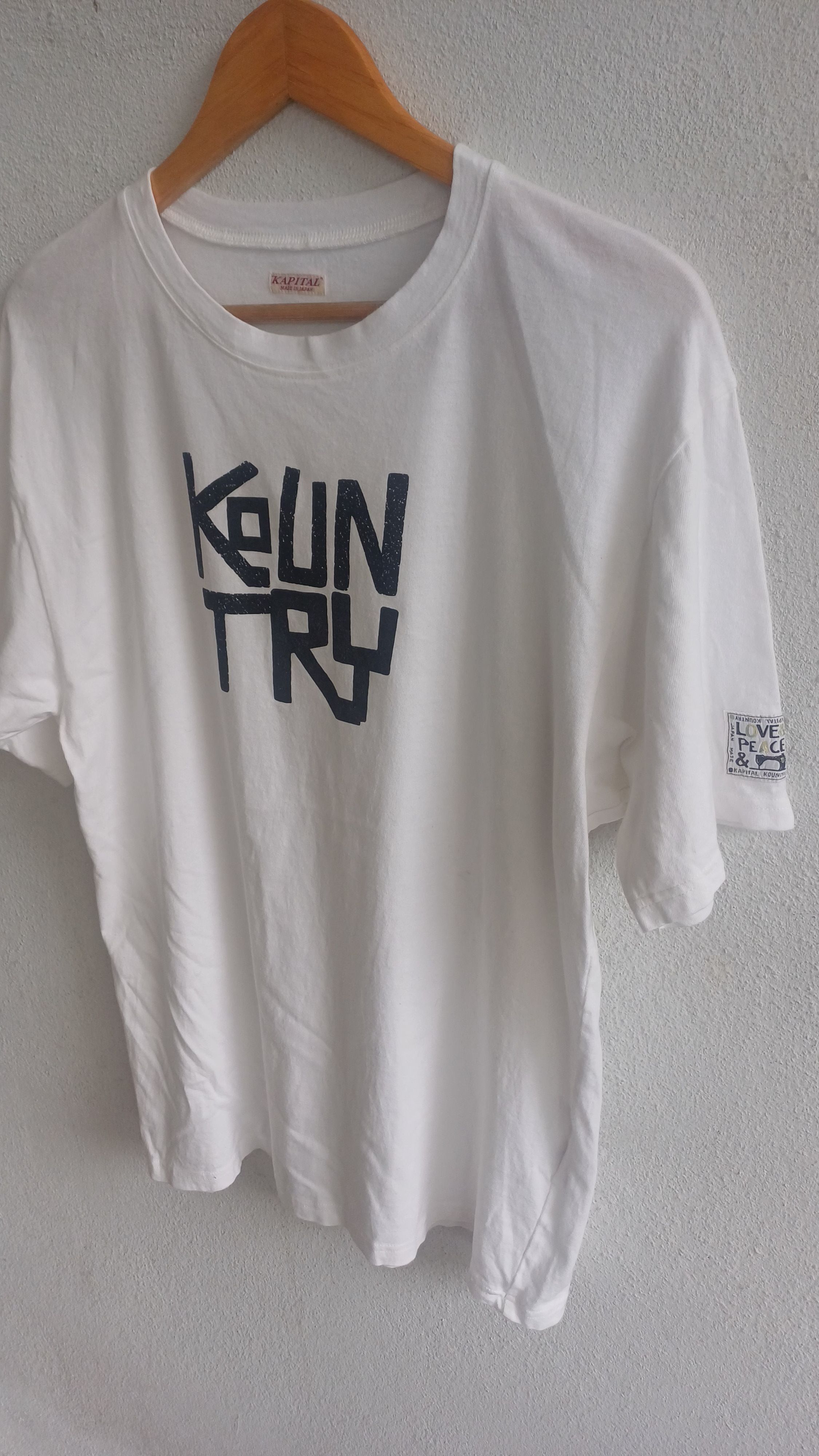 Kapital Kapital White Tee Size US M / EU 48-50 / 2 - 2 Thumbnail